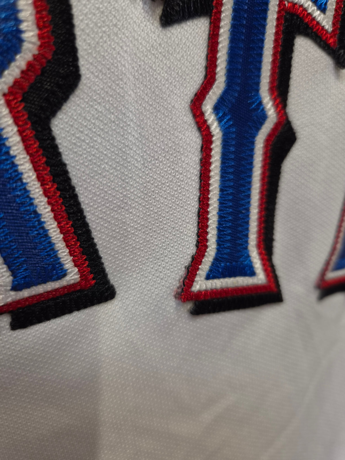 Majestic Texas Rangers MLB Baseball Jersey, #2 Martin, White, Size S