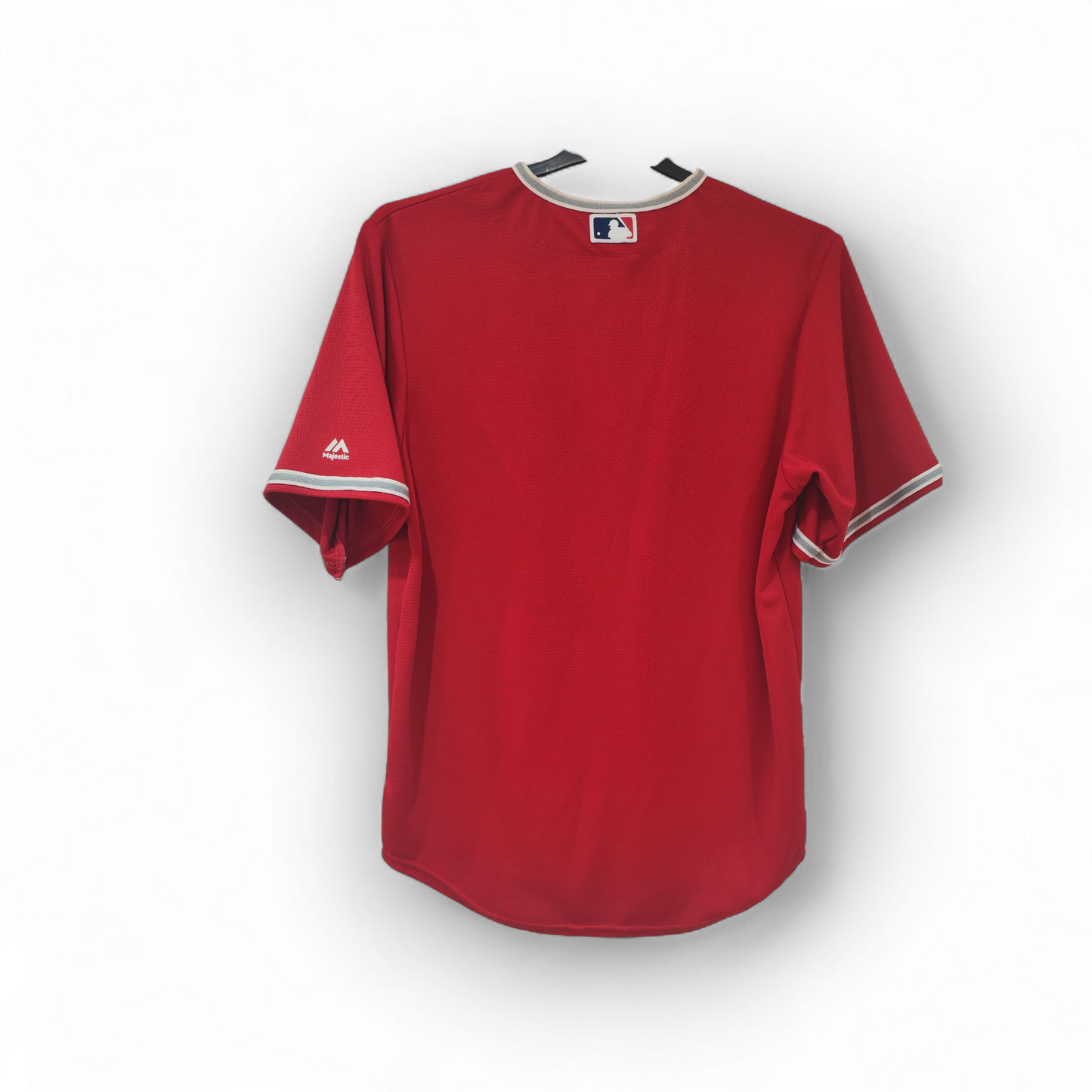 Majestic Los Angeles Angels MLB Baseball Jersey, Red, Size Medium