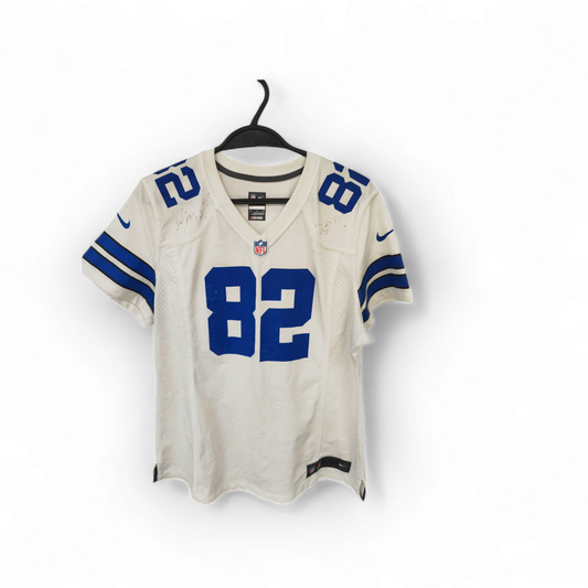 Women's Nike Dallas Cowboys NFL Jersey, #82 Witten, Faint Autographs, Size XL
