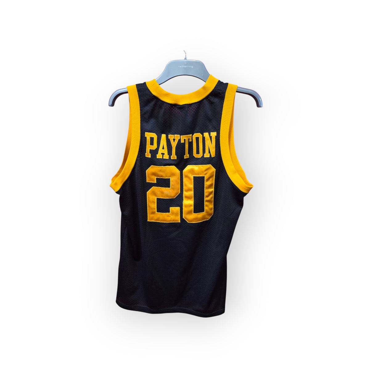 Nike Los Angeles Lakers NBA 'Rewind' Jersey, #20 Payton, Black, Size Medium +2 Length
