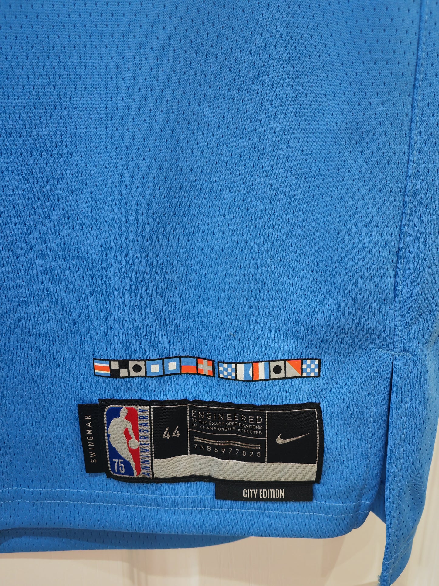 Nike Los Angeles Clippers NBA City Edition Jersey, #2 Leonard, Blue, Size Medium