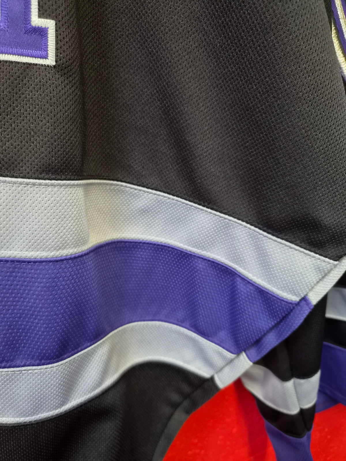 CCM Los Angeles Kings NHL Jersey, #41 Allison, Black/Purple, Size XL