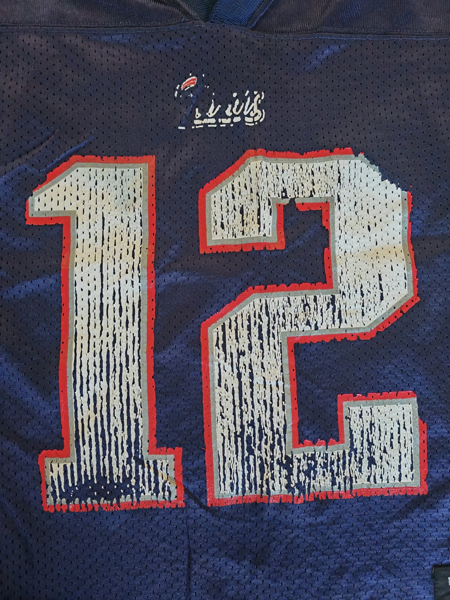 Youth Reebok New England Patriots NFL Jersey, #12 Brady, Navy Blue, Size YM