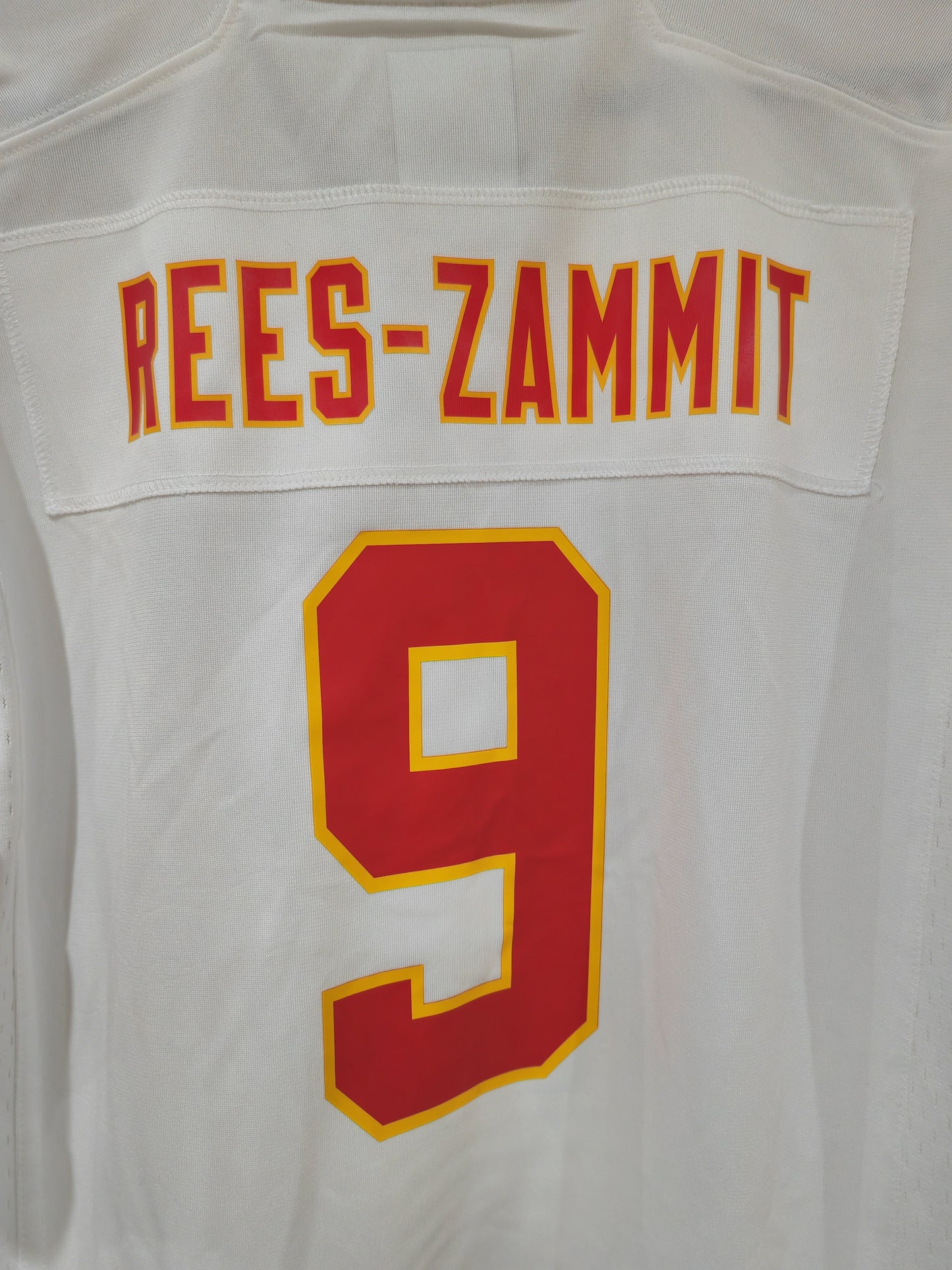 Youth Nike Kansas City Chiefs NFL Jersey, #9 Rees-Zammit, White, Size Youth Large