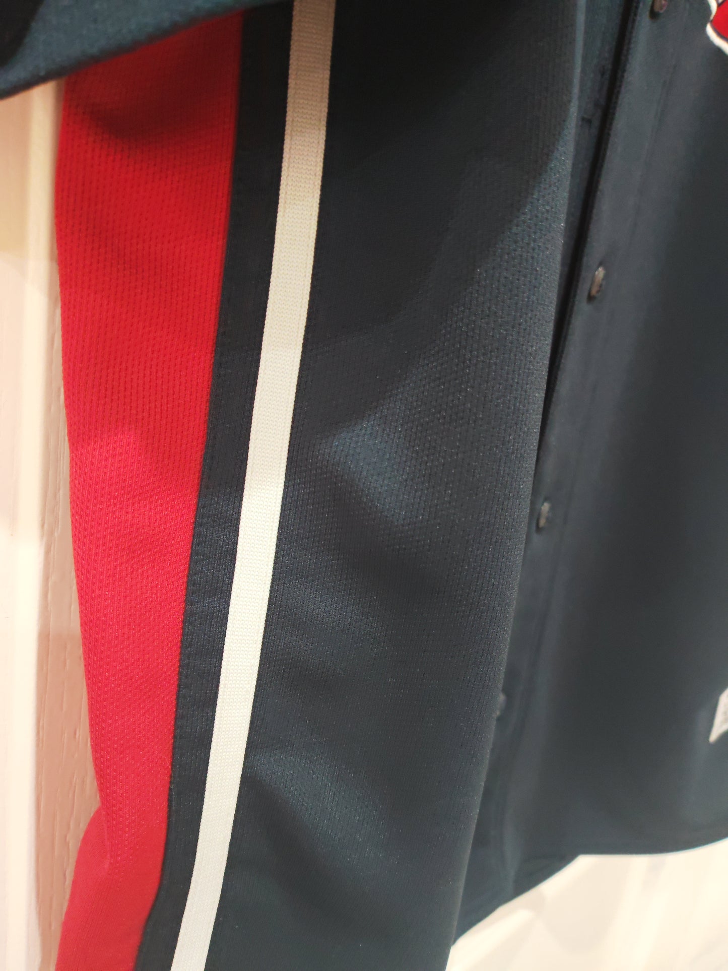 MLB True Fan Cleveland Indians/Guardians Baseball Jersey, #48 Hafner, Size XL