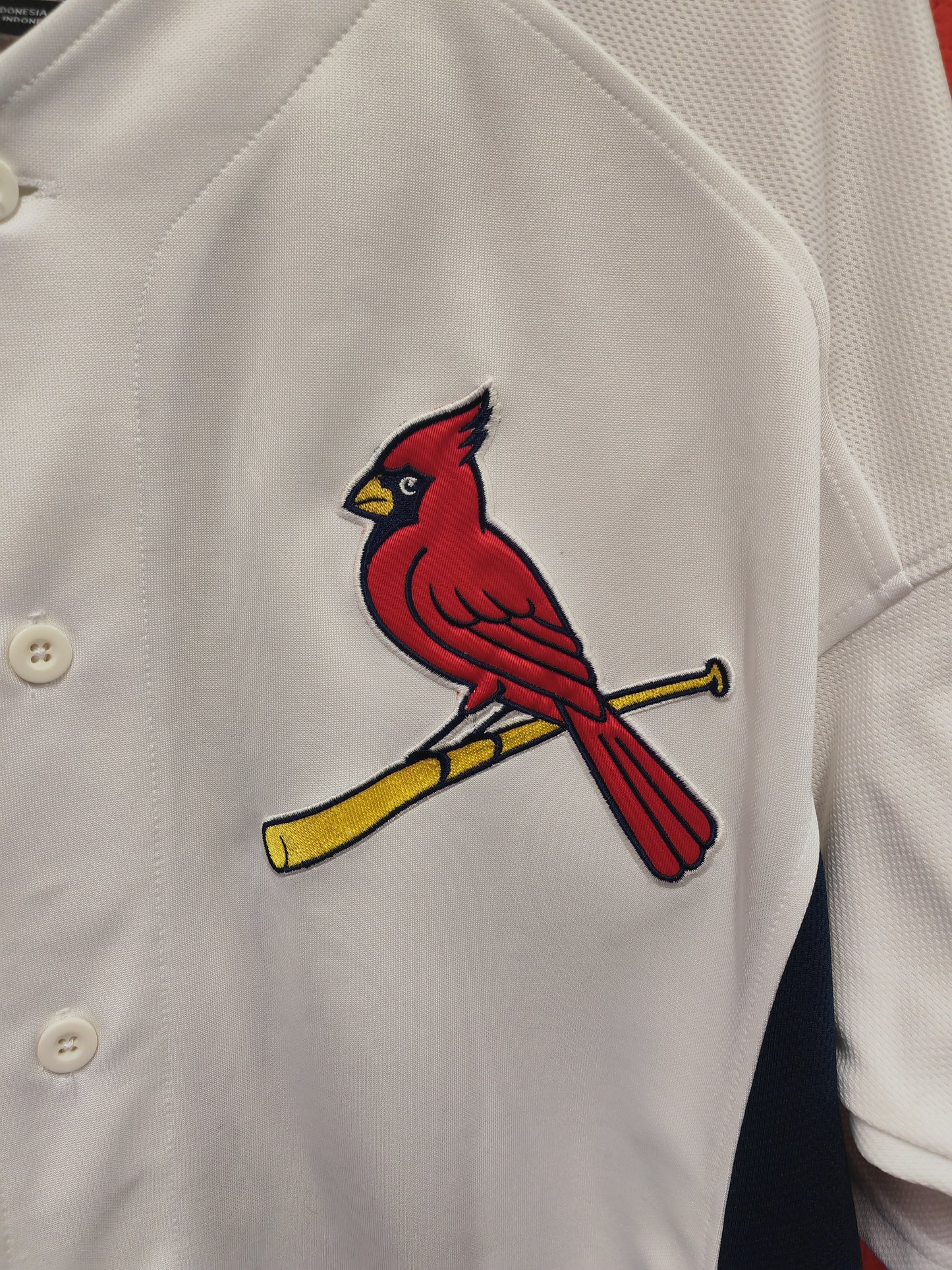 Nike St Louis Cardinals MLB Baseball Jersey, #5 Pujols, White, Size XL