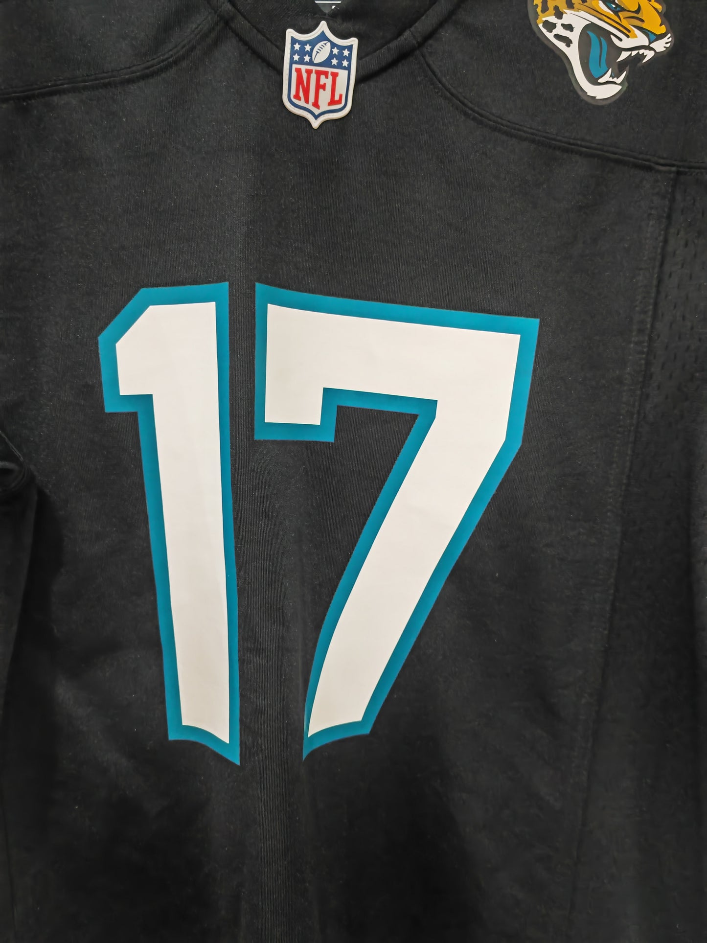 Nike Jacksonville Jaguars NFL Jersey, #17 Engram, Black, Size Small