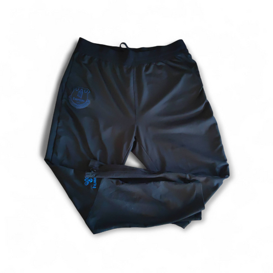 Hummel Everton FC Track/Training Bottoms, Black, Size Large