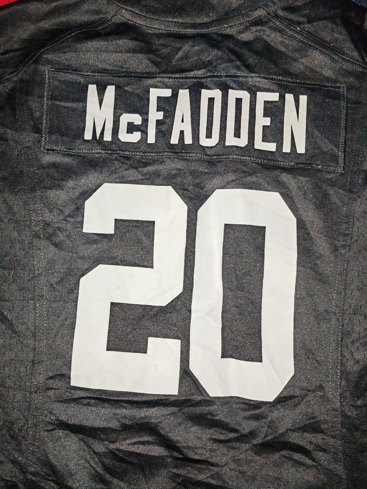 Women's Nike Las Vegas/Oakland Raiders NFL Jersey, #20 McFadden, Black, Size Medium