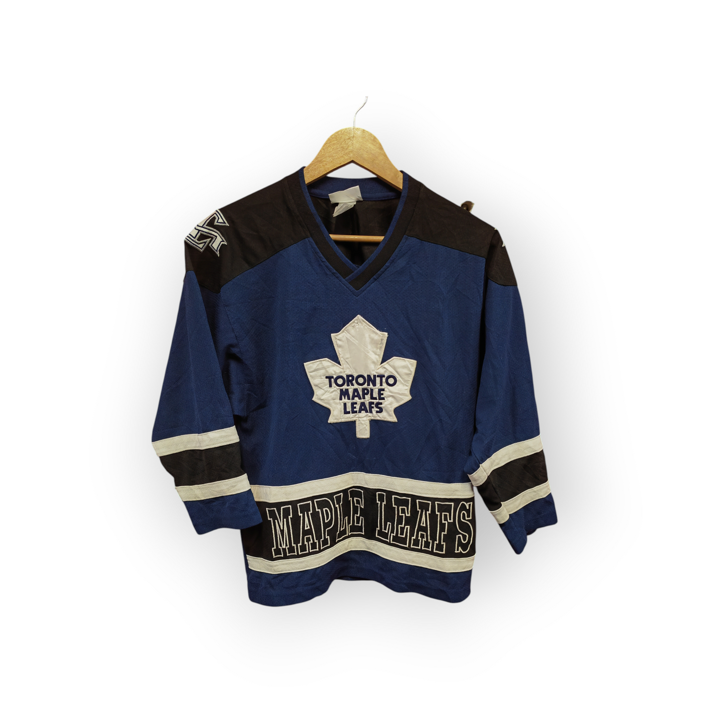 Youth NHL Toronto Maple Leafs Fan Jersey Style Top, Blue, Size Youth Medium
