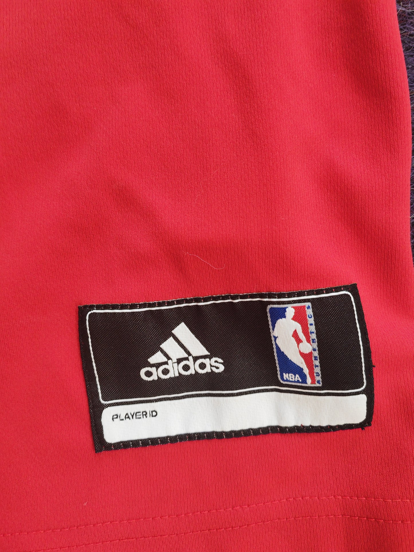 Adidas Chicago Bulls NBA Basketball Jersey, #1 Rose, Red, Size Medium