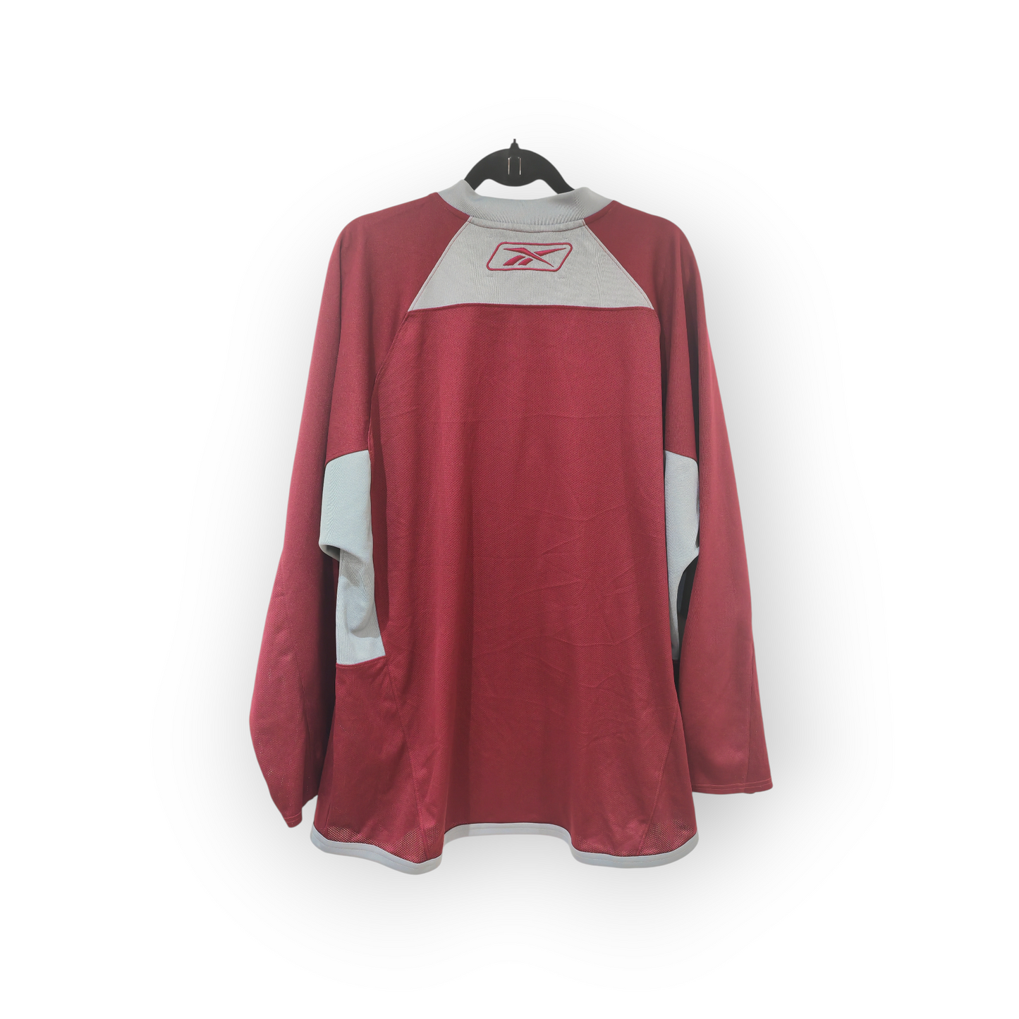 Reebok Colorado Avalanche Warm Up/Training Jersey, Burgundy, Size XL