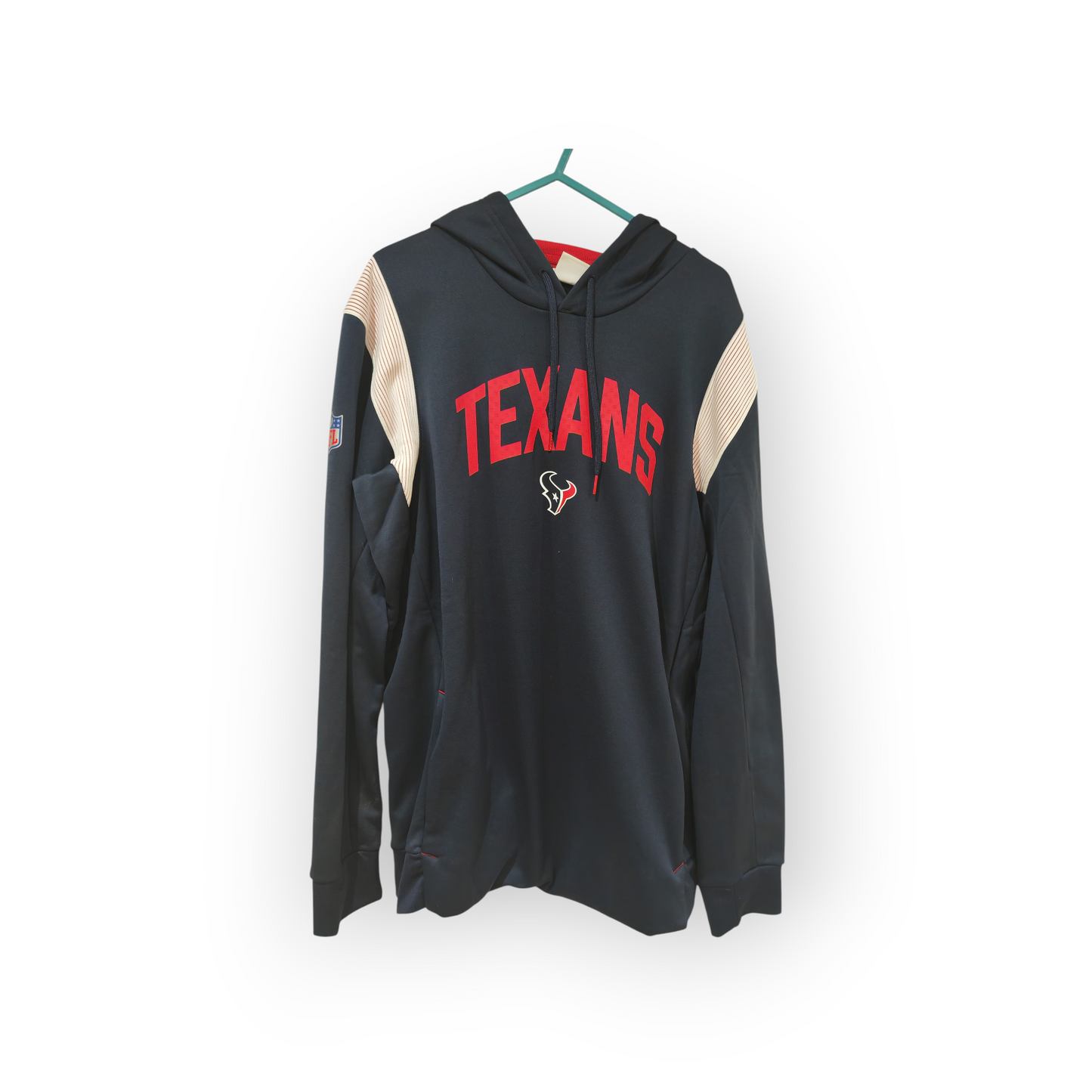 Nike Houstan Texans NFL Pullover Hoodie, Navy Blue, Size Large