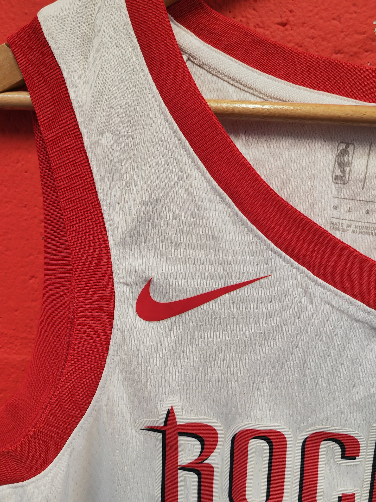 Nike Houston Rockets NBA Jersey, #13 Harden, White, Size Large