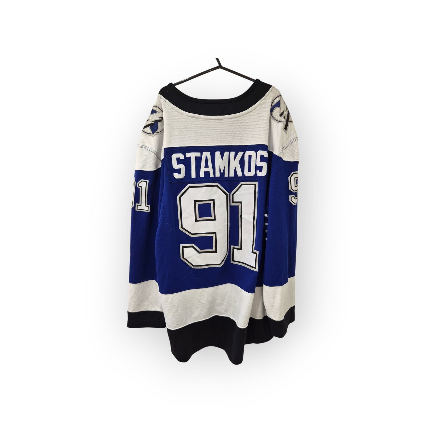 Fanatics Tampa Bay Lightning NHL Jersey, #91 Stamkos, Blue, Size XL