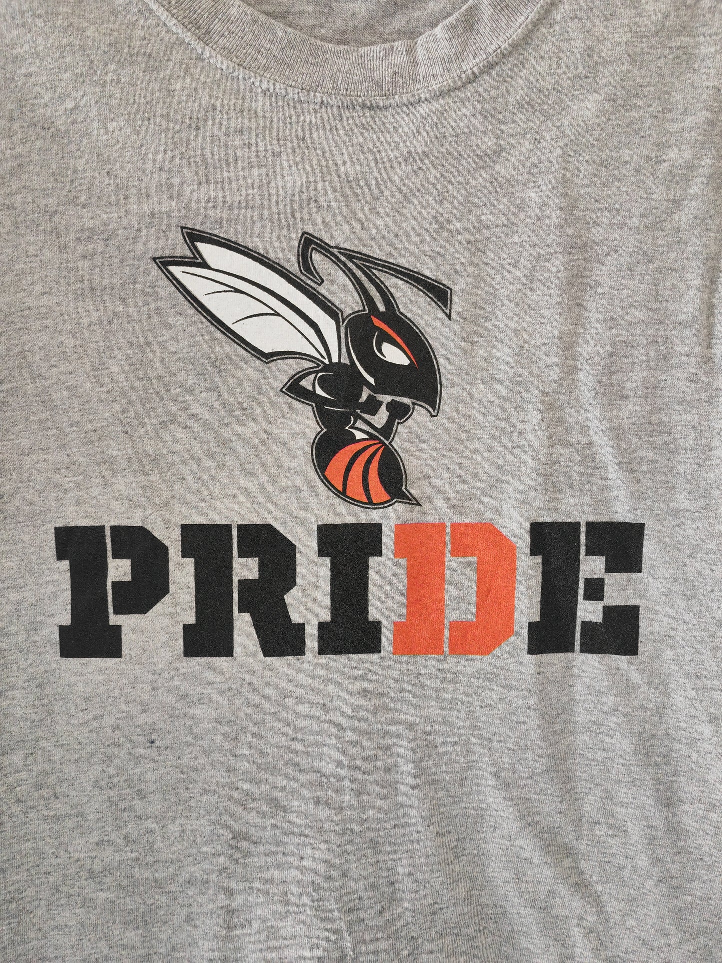 Port & Company Kalamazoo Hornets NCAA short Sleeve T Shirt, Grey, Size Small