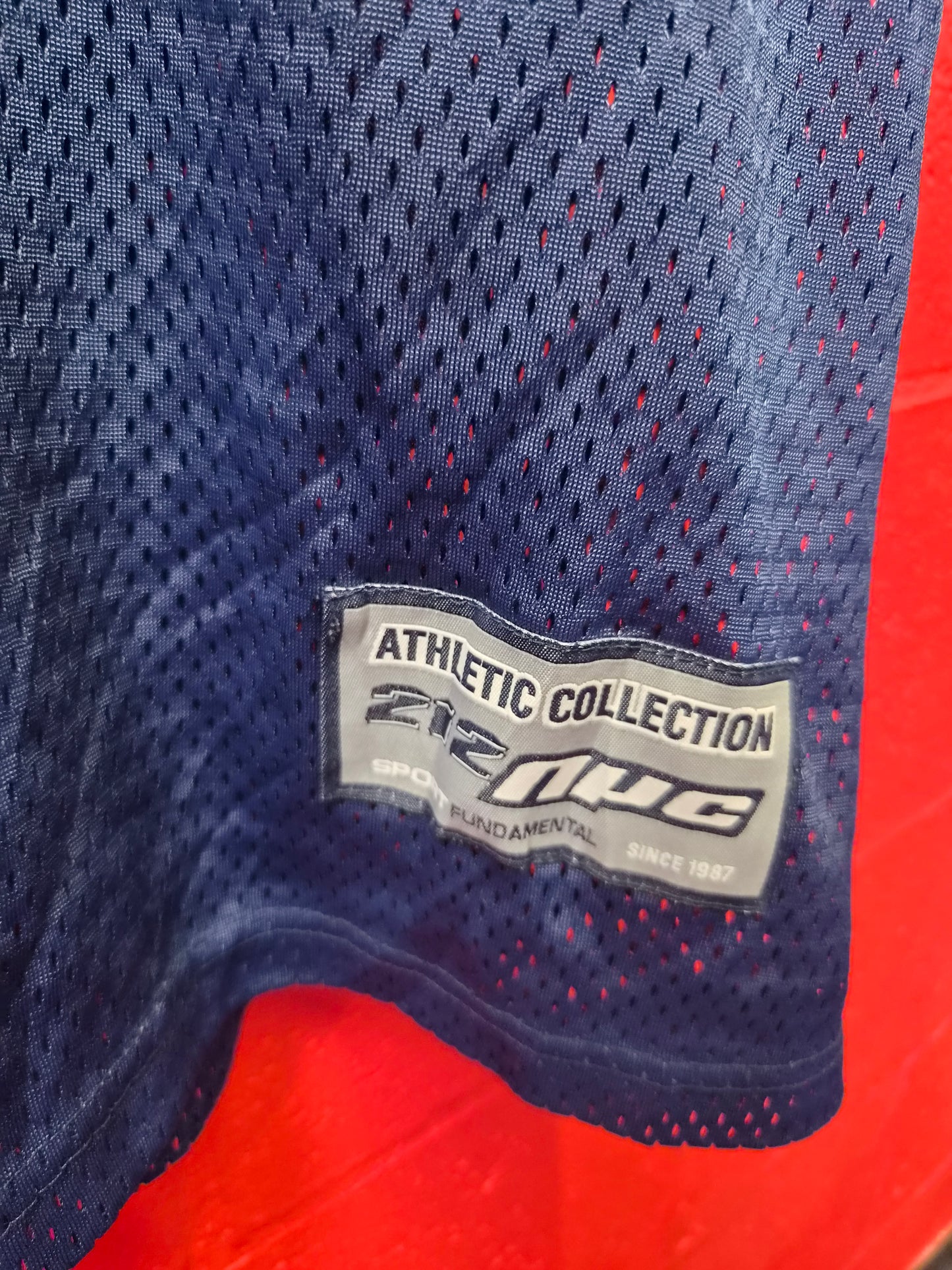 212 NYC American Football Style Jersey, #80, Navy, Size XXXL