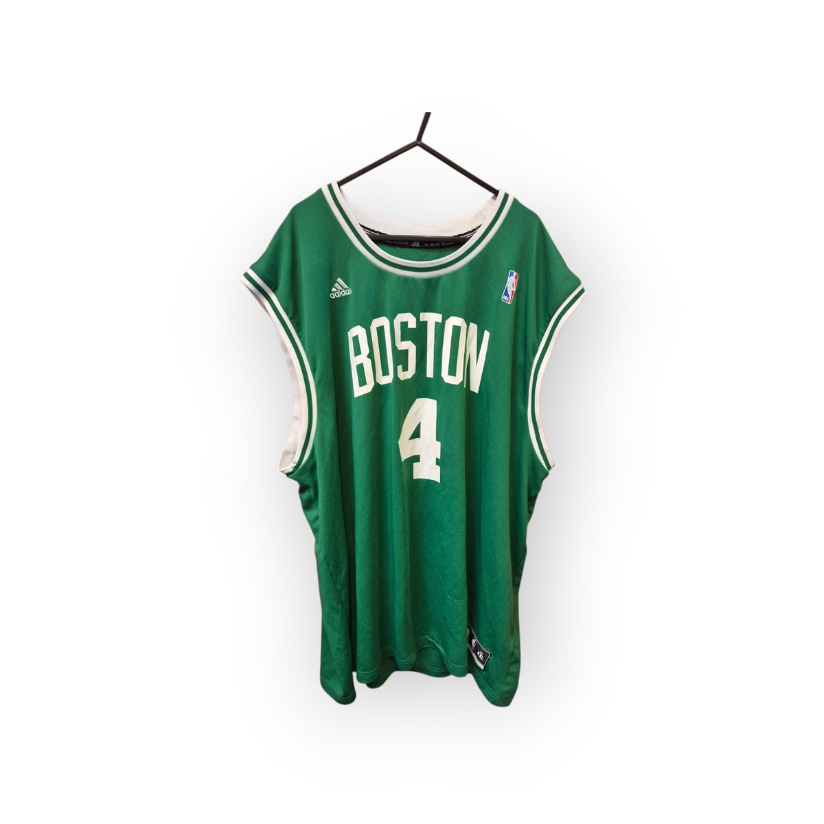 Adidas Boston Celtics NBA Basketball Jersey, #4 Thomas, Green, Size XXL