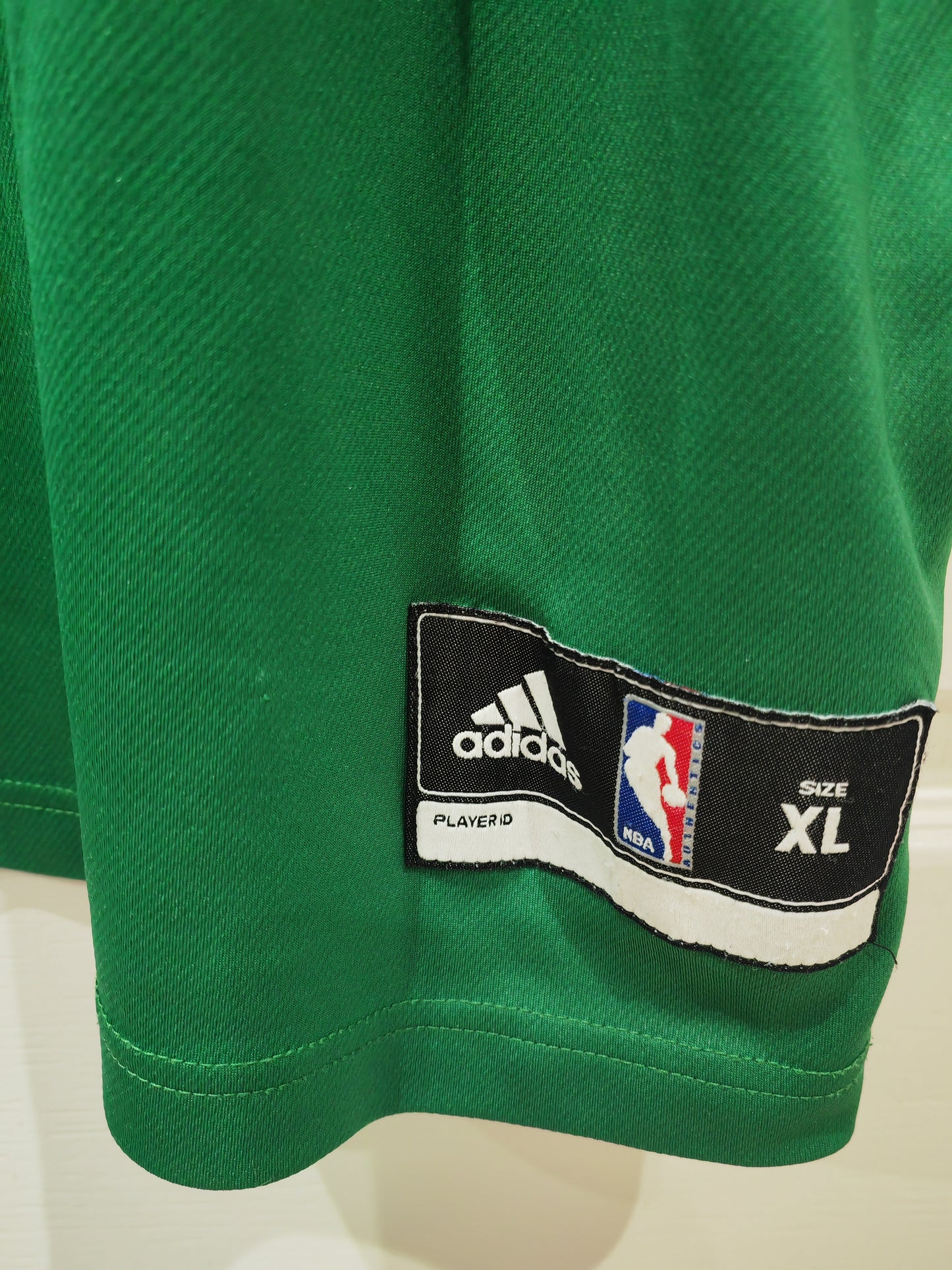 Adidas Boston Celtics NBA Jersey, #5 Garnett, Green, Size XL