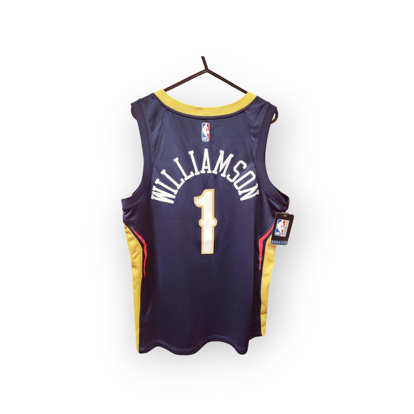 Nike New Orleans Pelicans NBA Jersey, #1 Williamson, Navy Blue, Size Medium