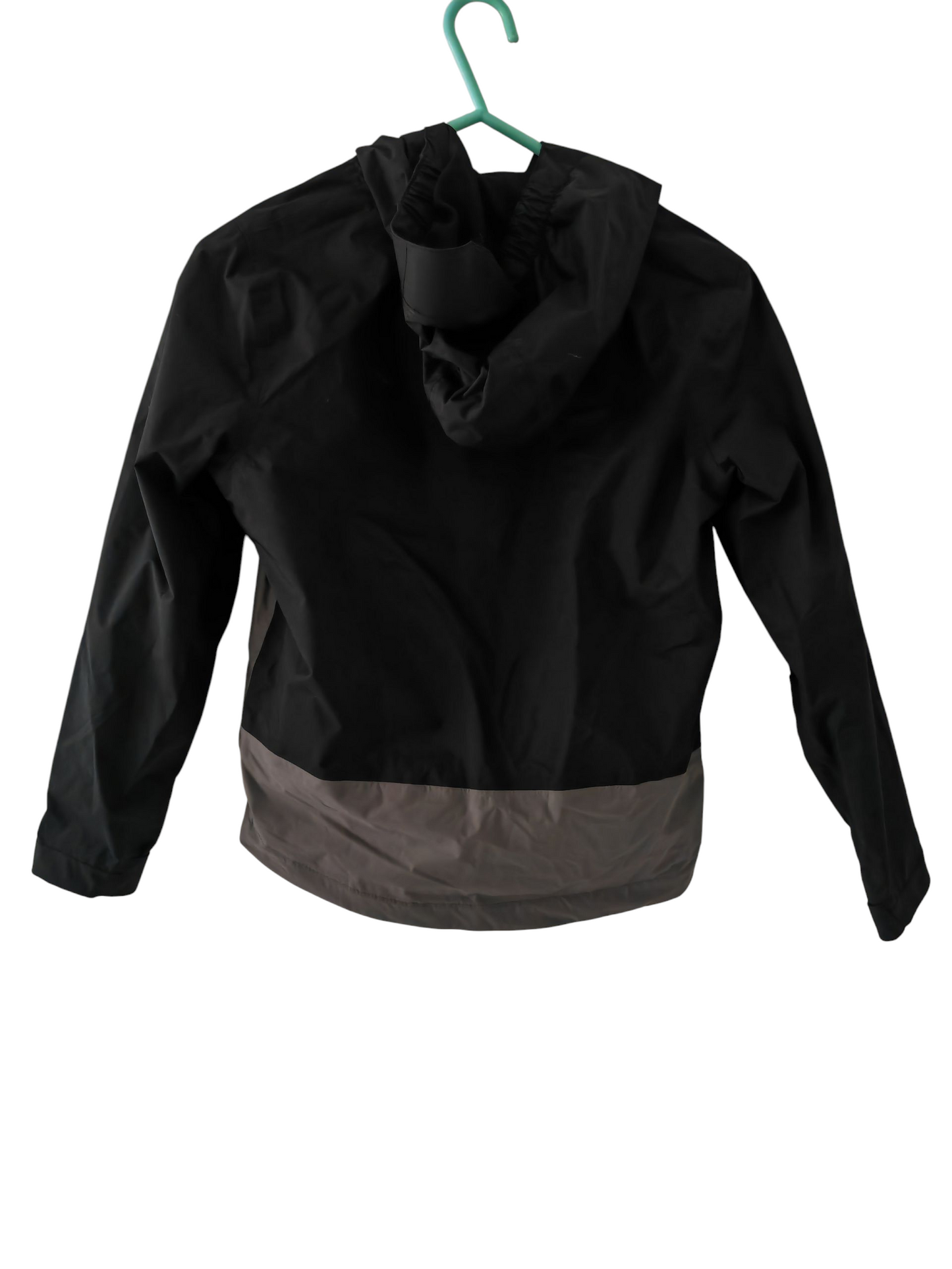 Youth Karrimor Full Zip, Water Resistant, Hooded Jacket, Grey/Black, 9-10 Years