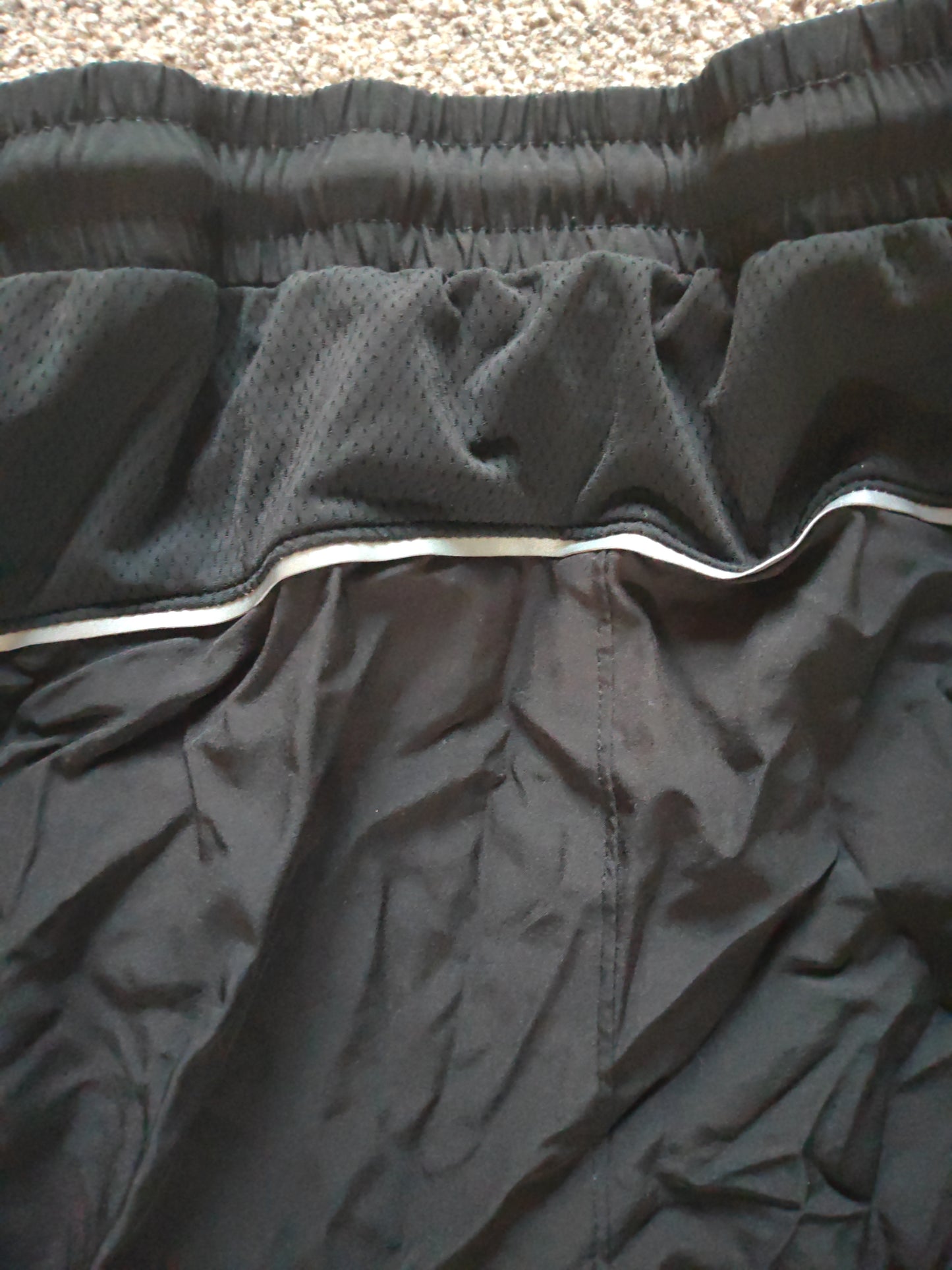 IX Tech Train Performance Sports Training Track Pants, Black, Size Medium