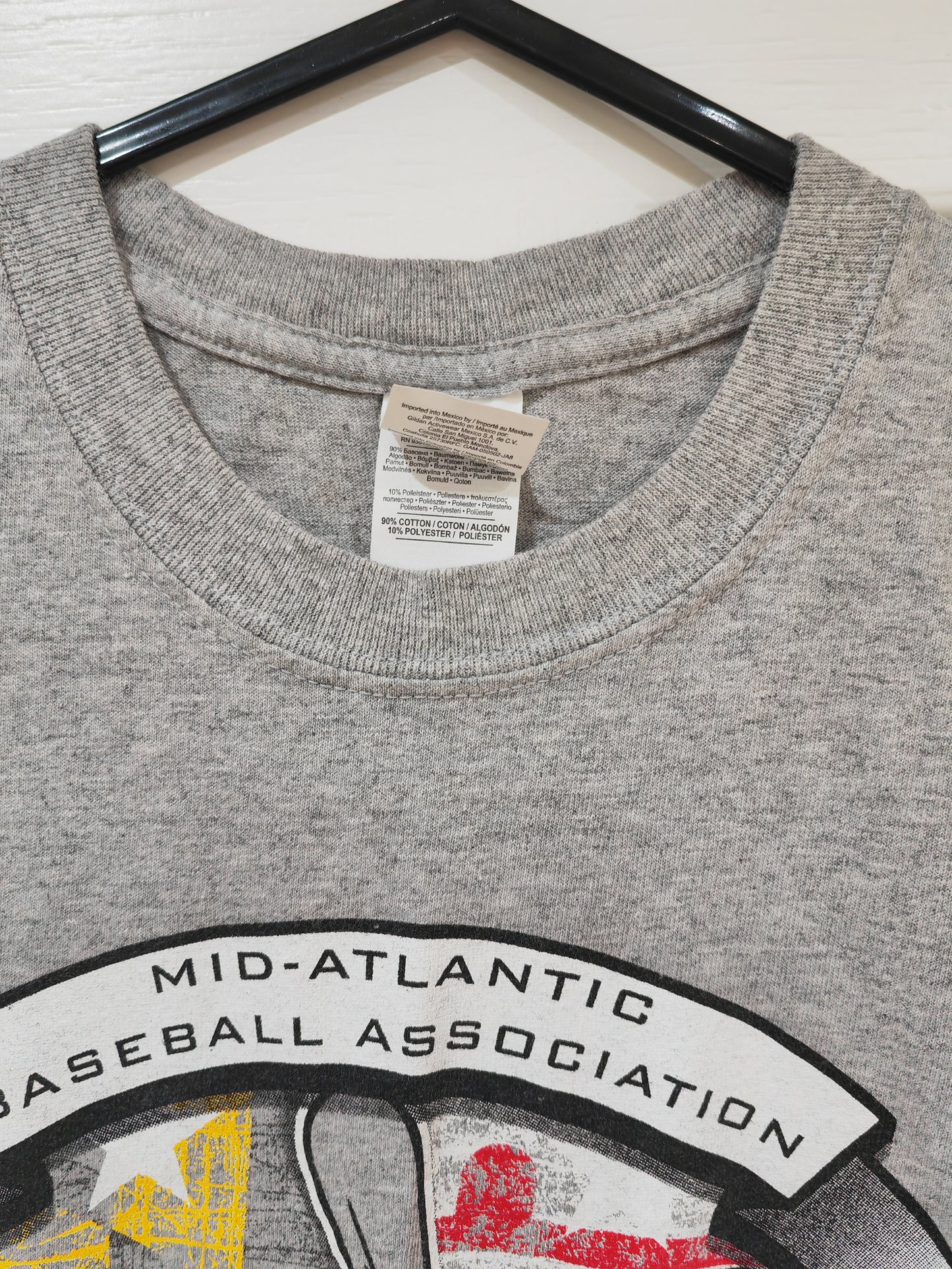 Gildan MABA 2010 Maryland Baseball Classic T Shirt, Grey, Size Small