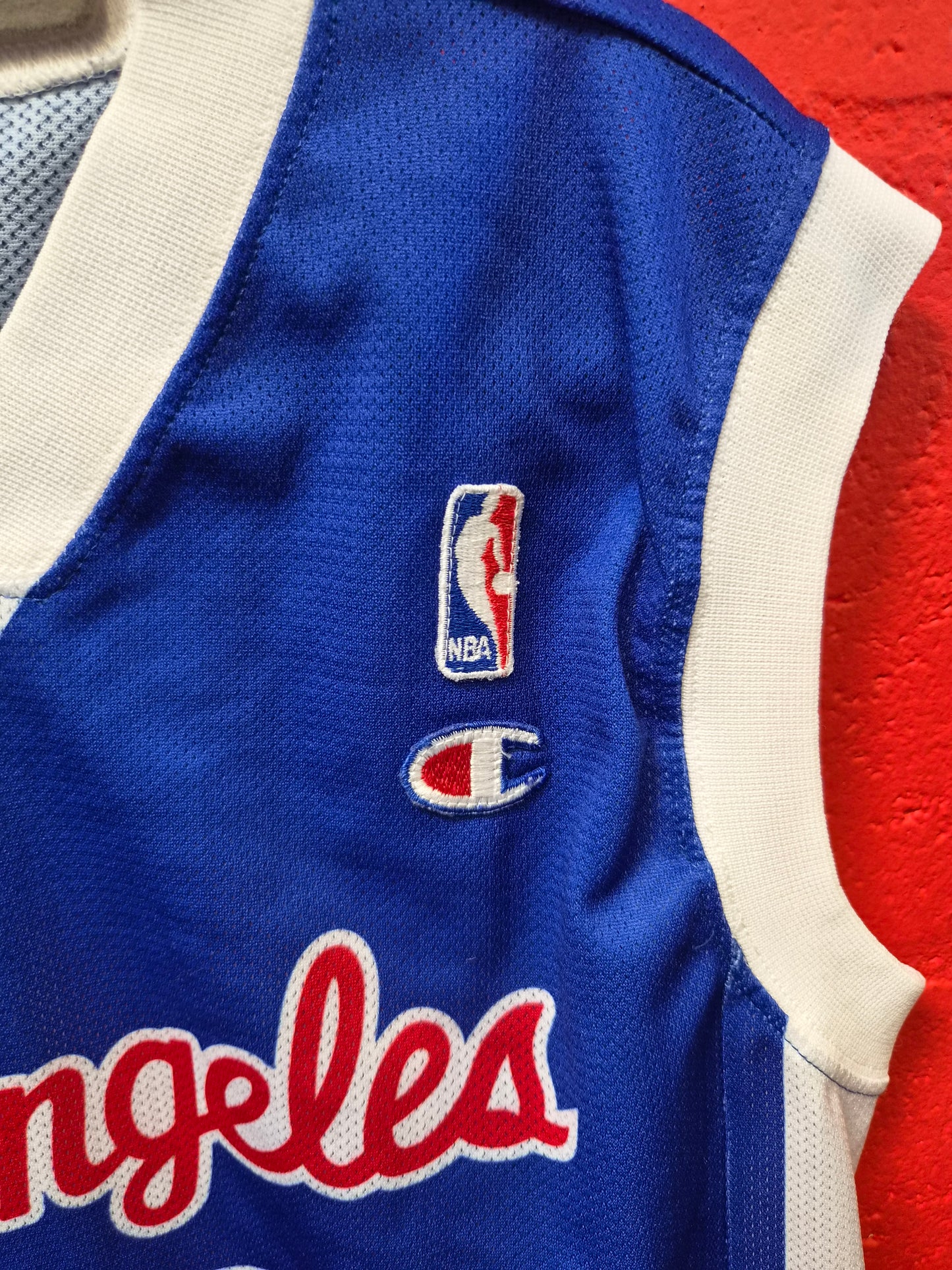 Champion Los Angeles Clippers NBA Jersey, #24 Miller, Blue, Size Medium