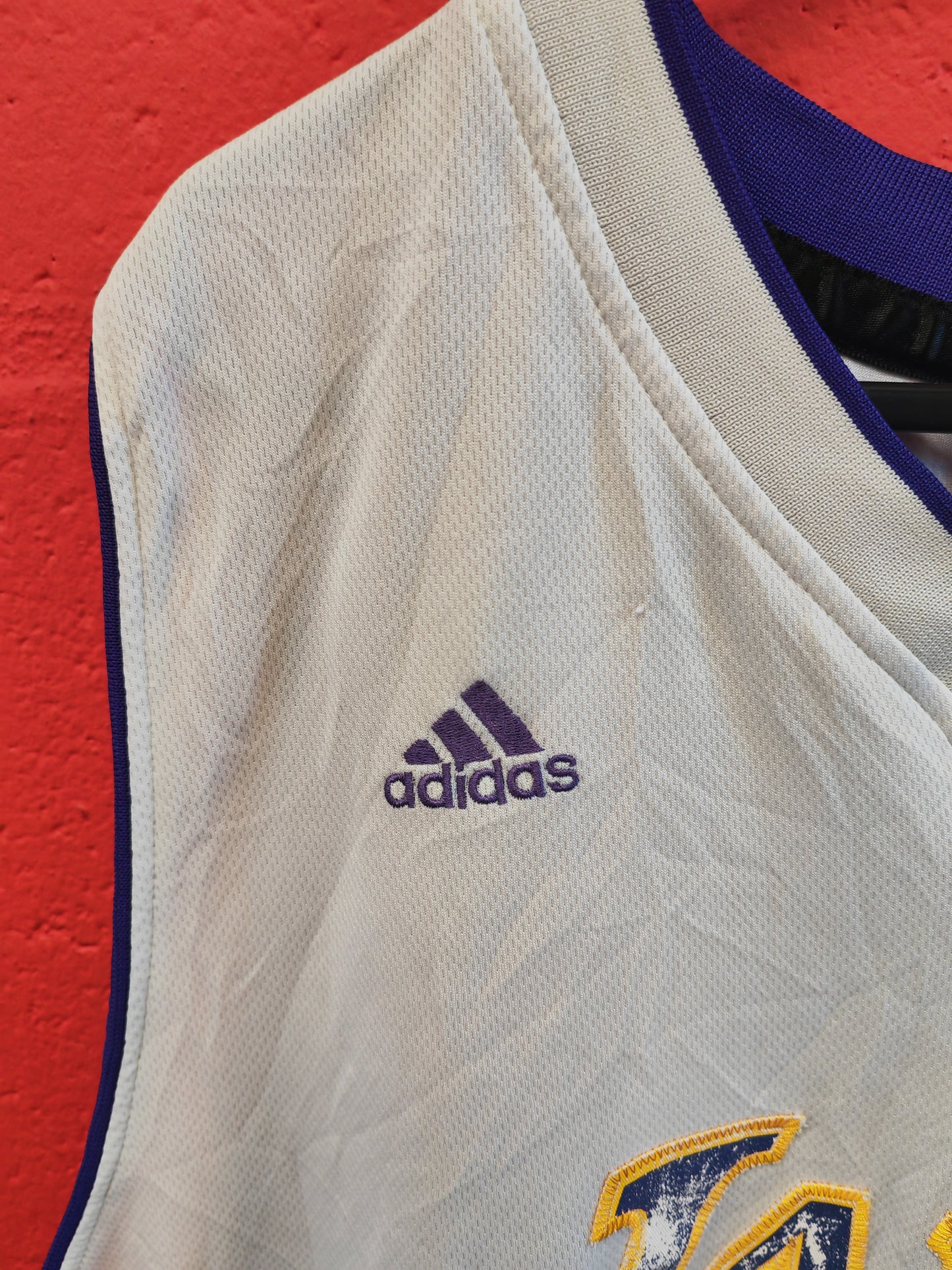 Adidas Los Angeles Lakers NBA Jersey, #10 Nash, White, Size XL