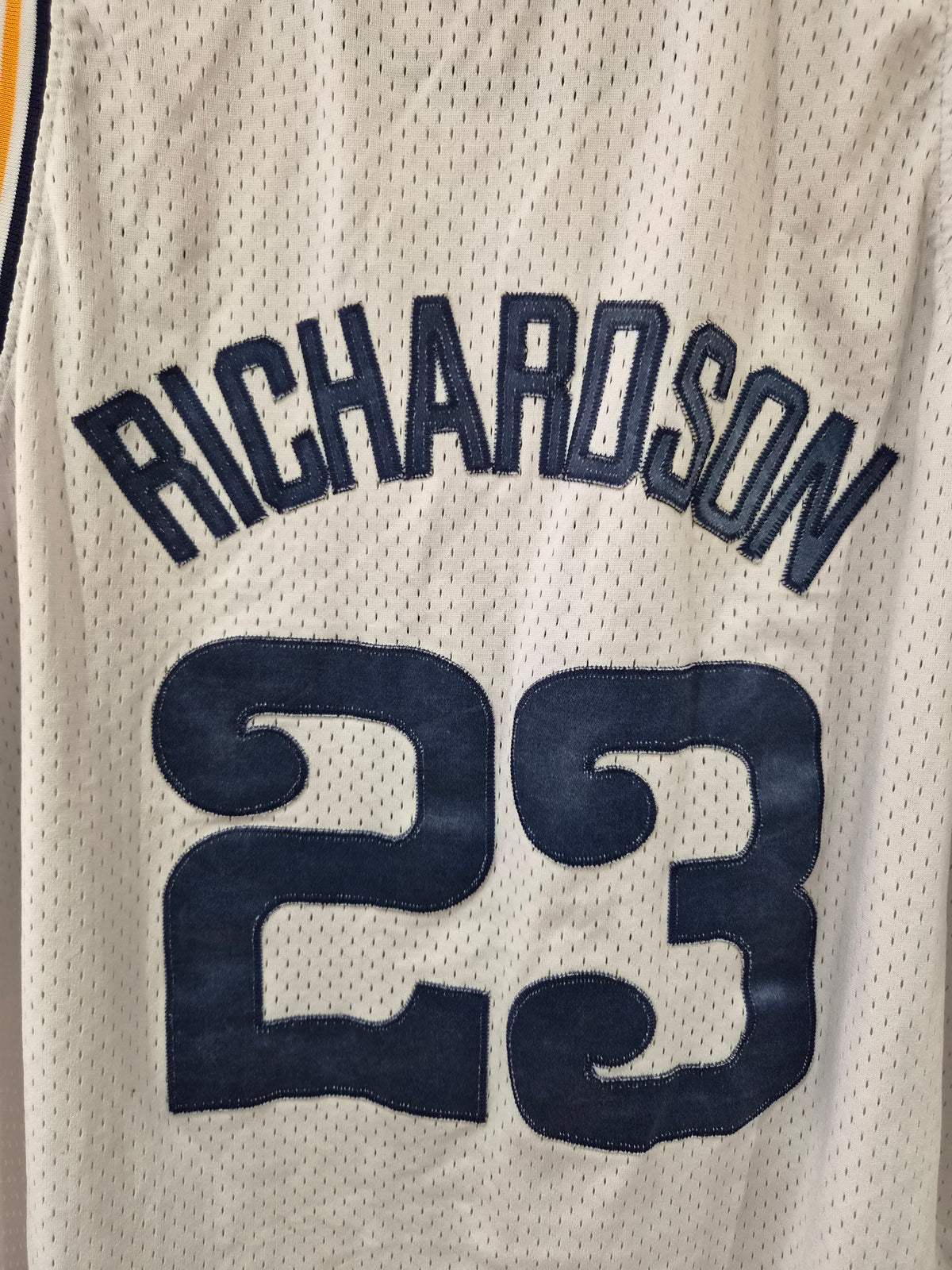 Nike Golden State Warriors NBA Jersey. #23 Richardson, White, Size XXXL+2 Length