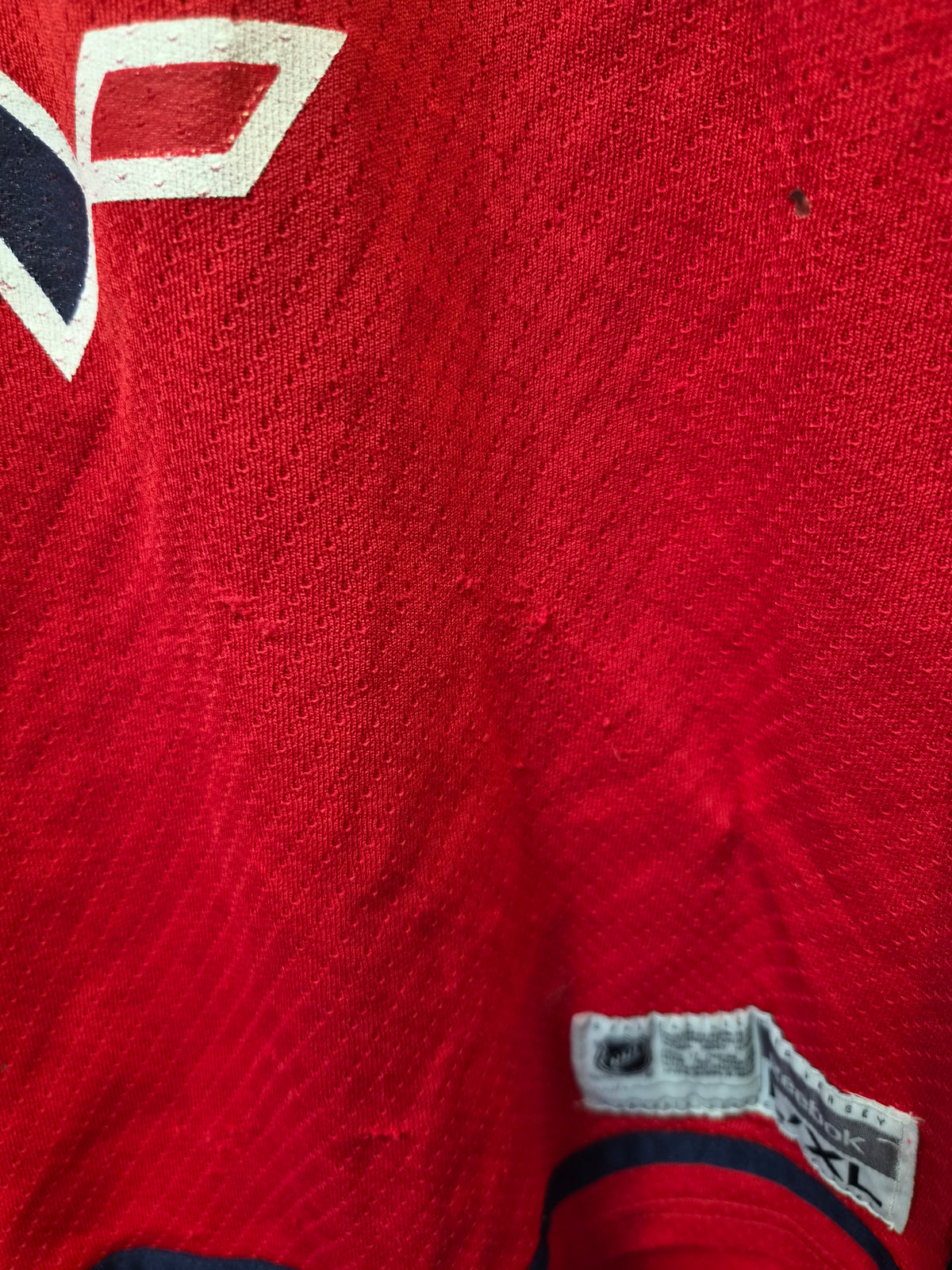 Youth Reebok Washington Capitals NHL Jersey, #8 Ovechkin, Red, Size YL/XL