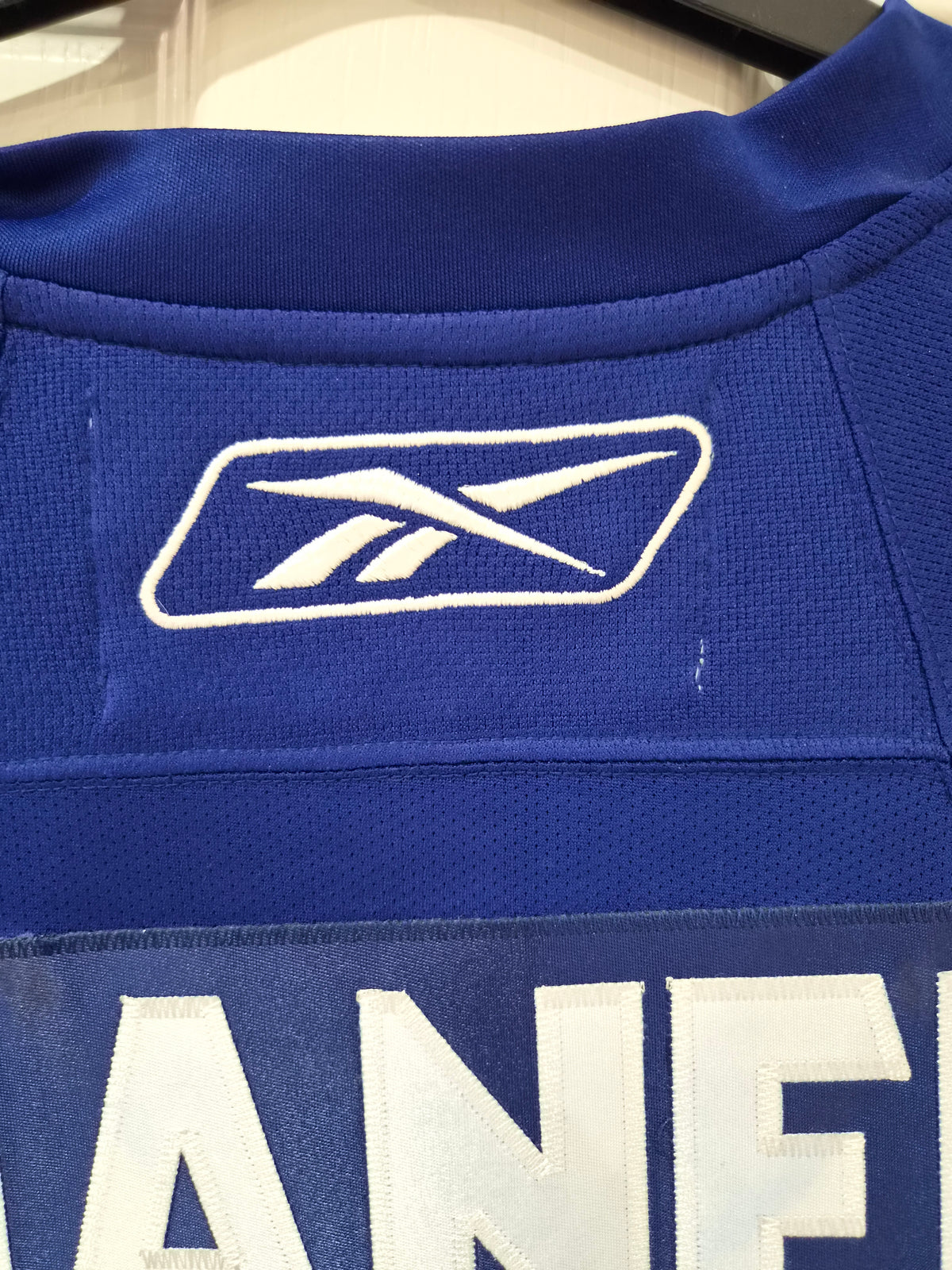 Reebok Toronto Maple Leafs NHL Ice Hockey Jersey, #3 Phaneuf, Blue, Size Large