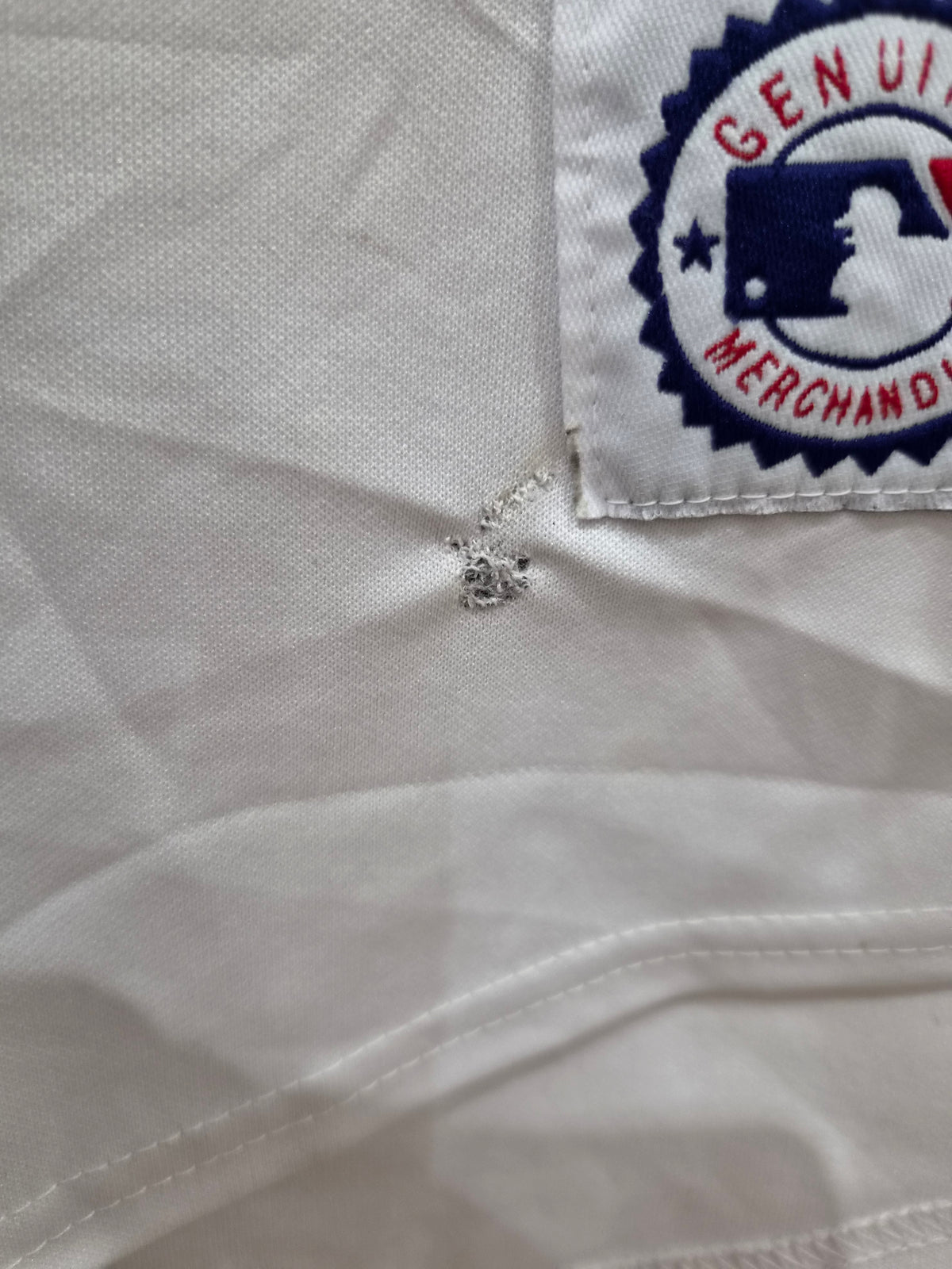 Majestic Cleveland Indians/Guardians MLB Jersey, #13 Vizquel, White, Size XL