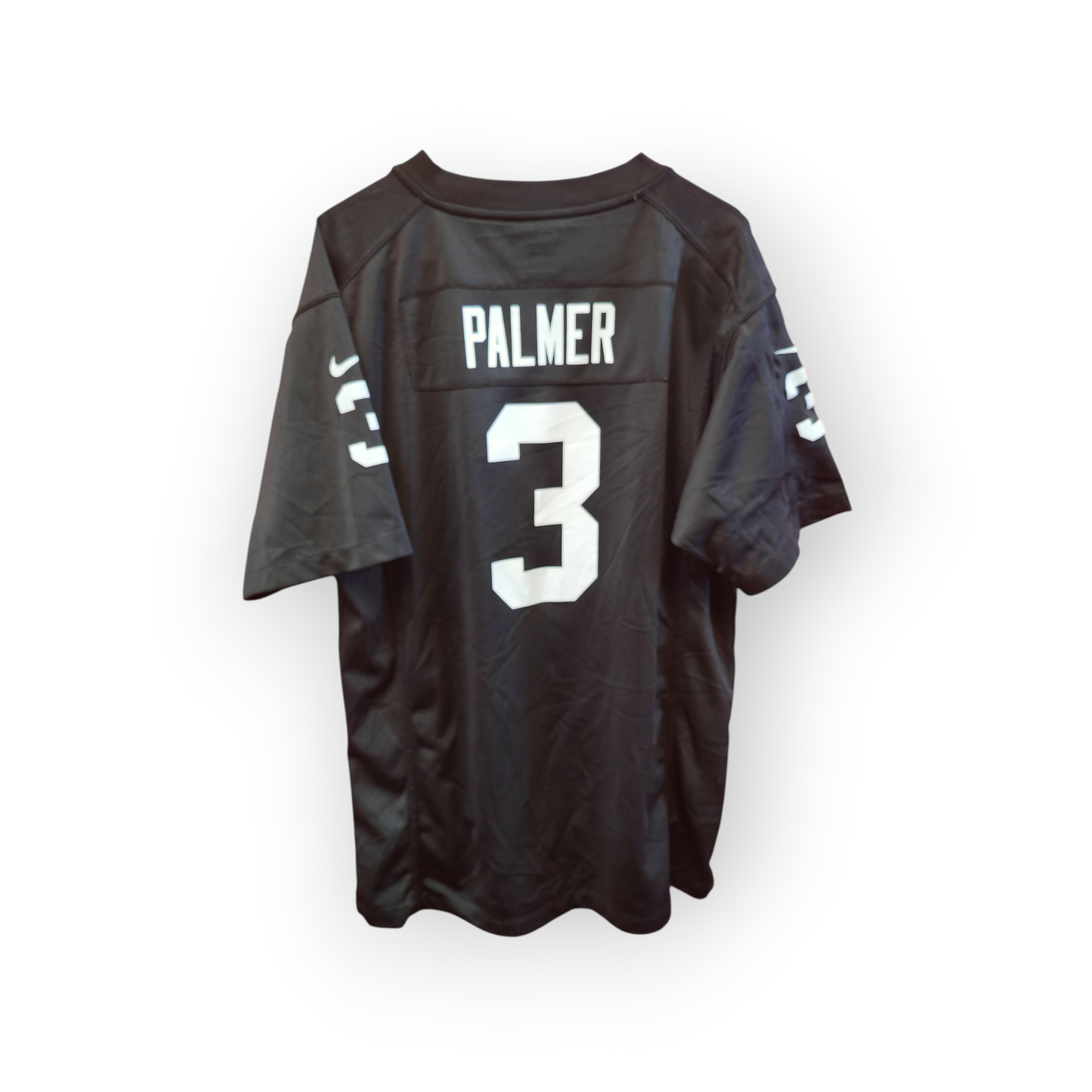 Youth Nike Oakland/Las Vegas Raiders NFL Jersey, #3 Palmer, Black, Size YXL