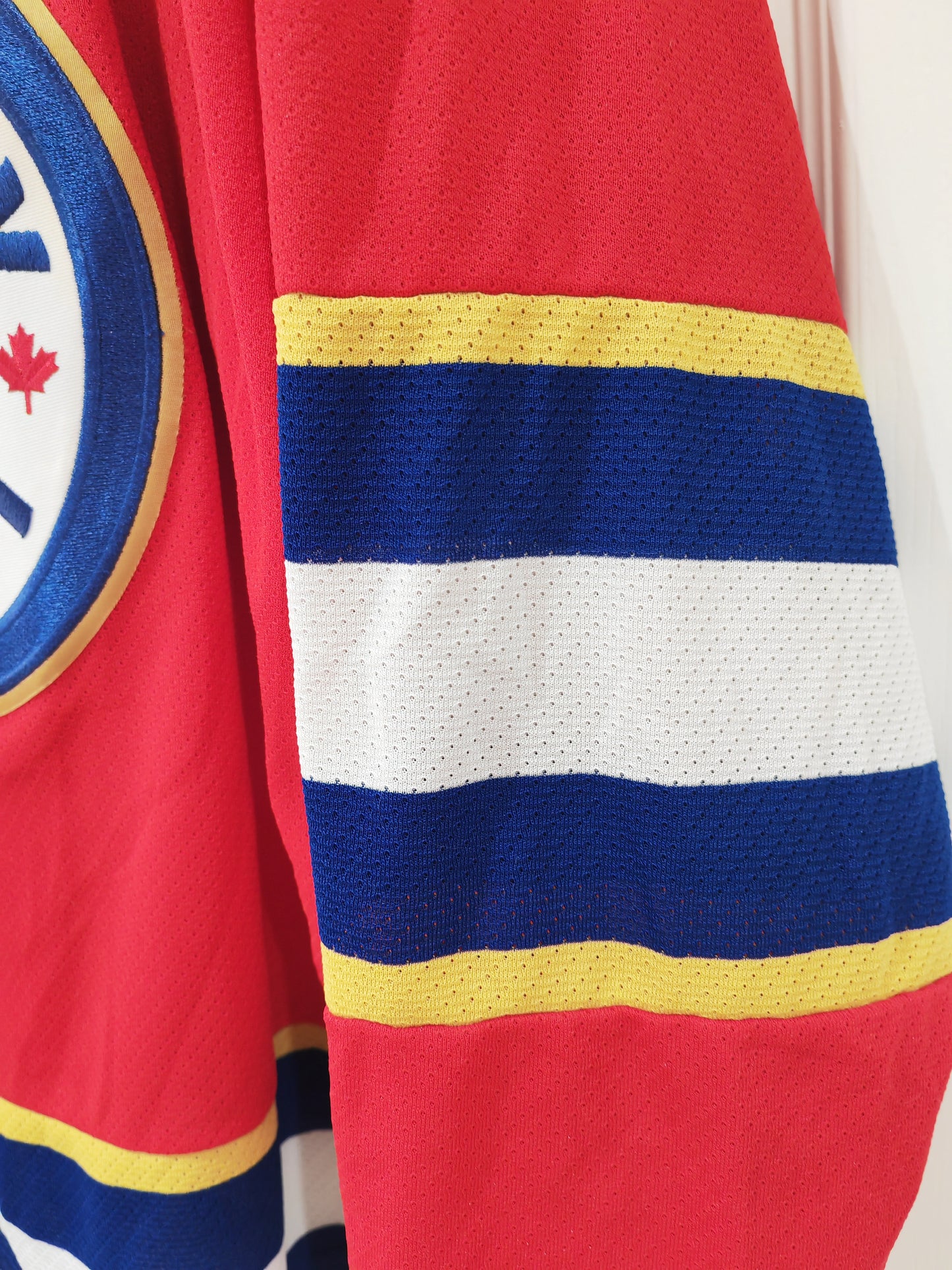 Roger Edwards Sport Hockey Night In Canada Hockey Jersey, Red, Size Large