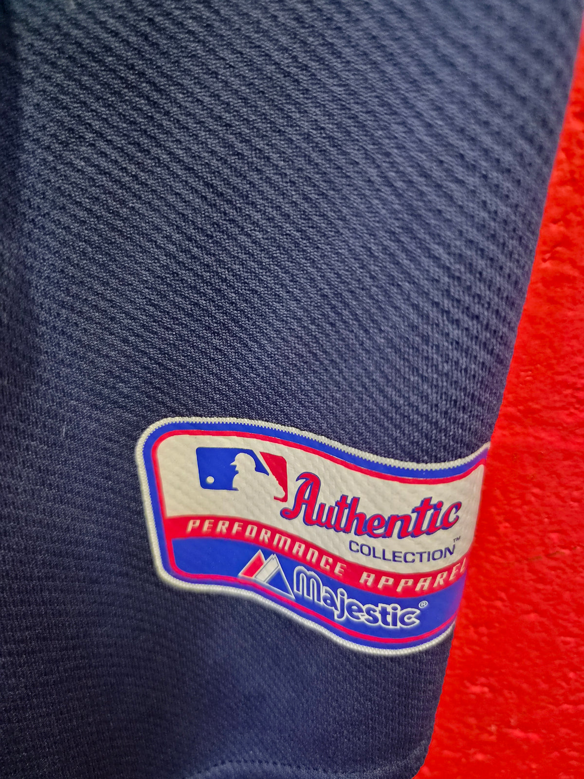 Majestic Washington Nationals MLB Baseball Jersey, Navy, Size XXL