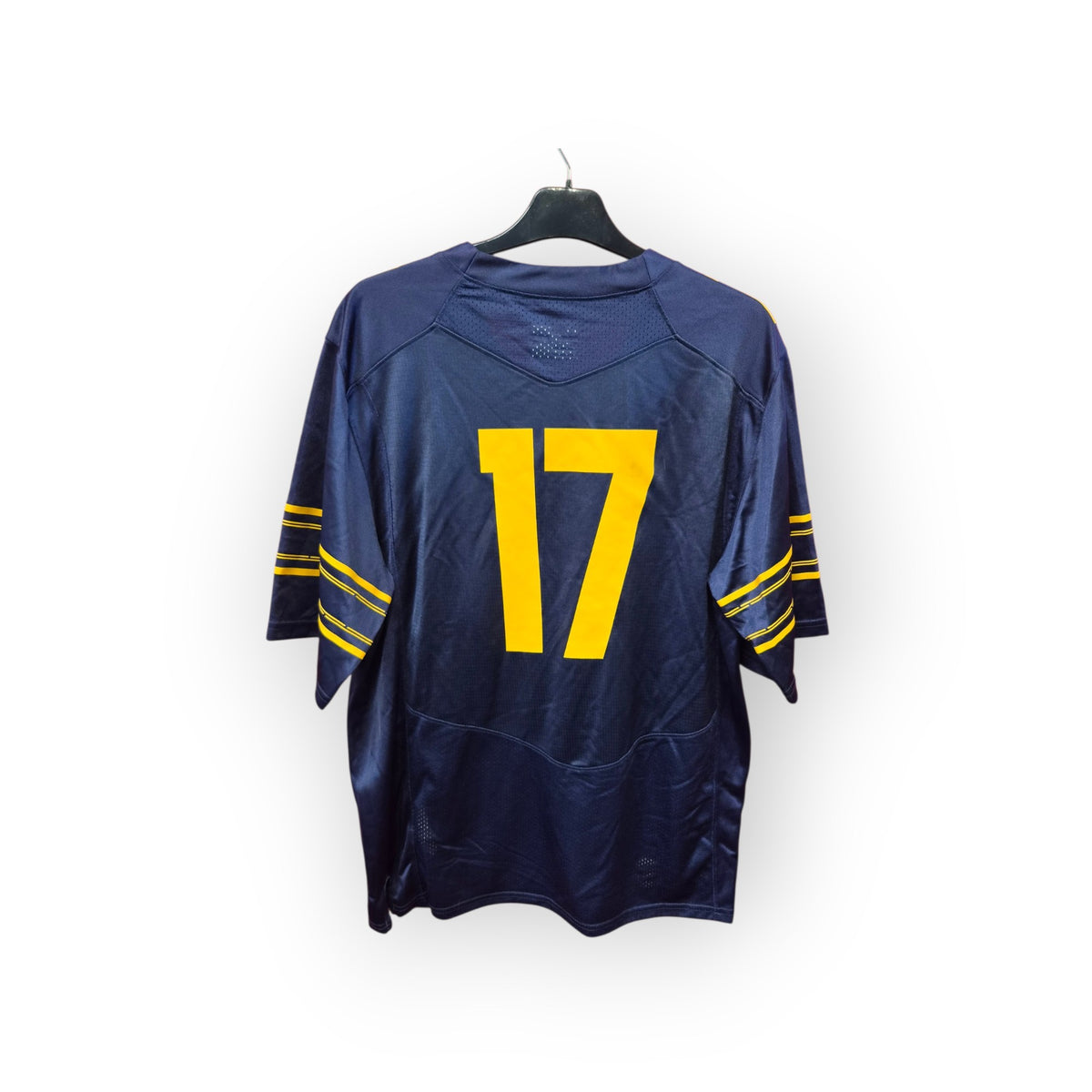 Under Armour California Bears NCAA Football Jersey, #17, Navy, Size Medium