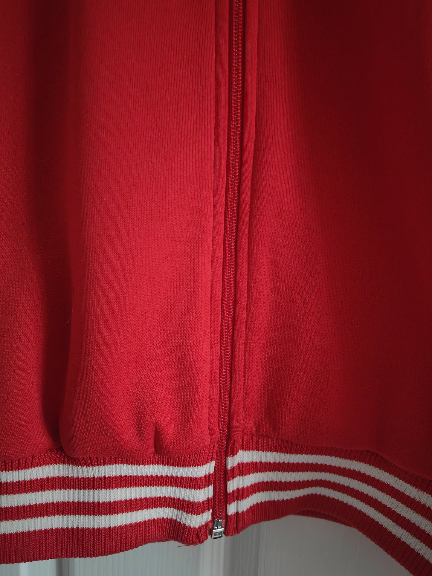 Adidas Originals England Full Zip Track Jacket, Red, Size Large