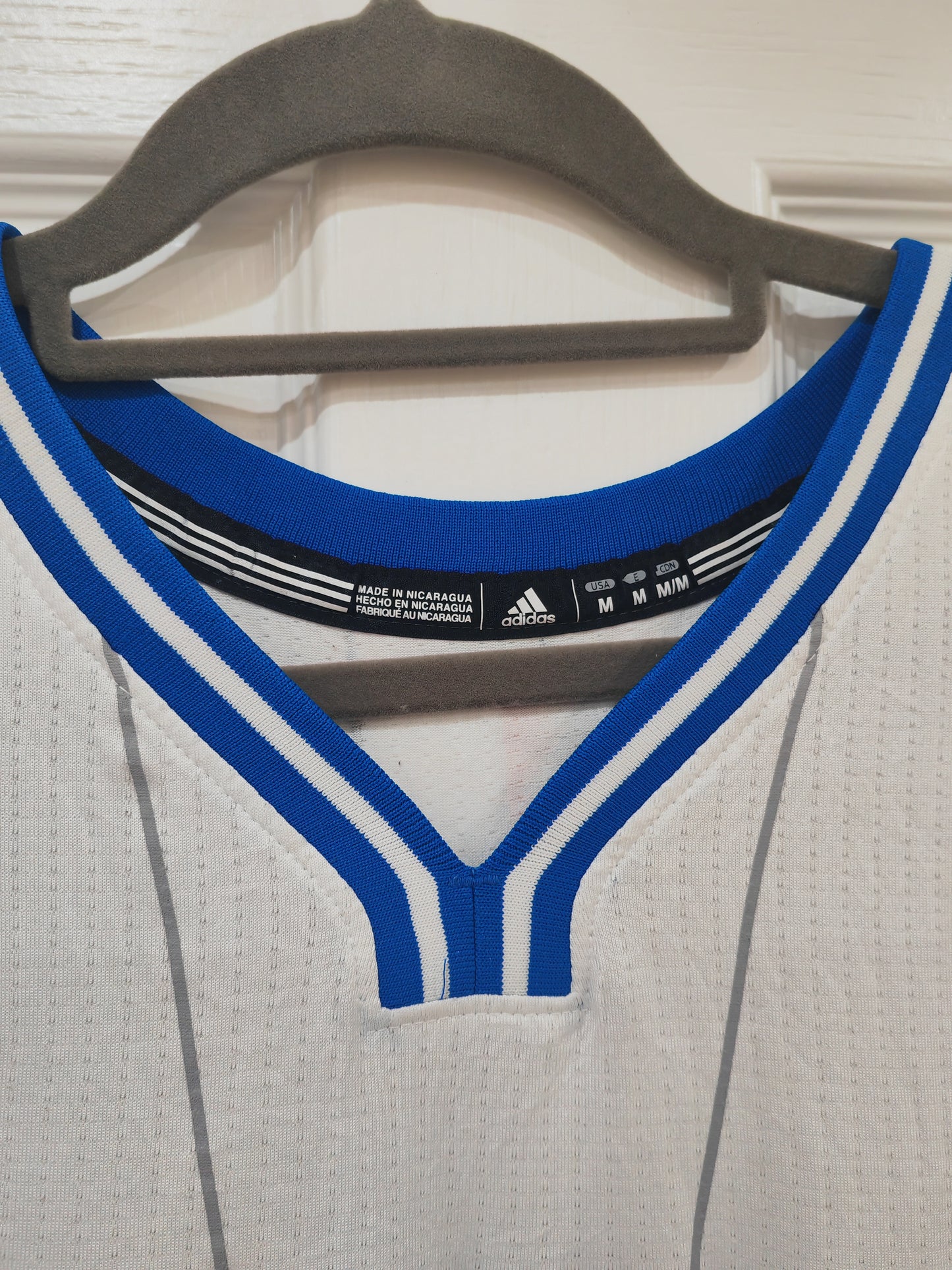 Adidas Orlando Magic NBA Jersey, #00 Gordon, White, Size M+2 Length