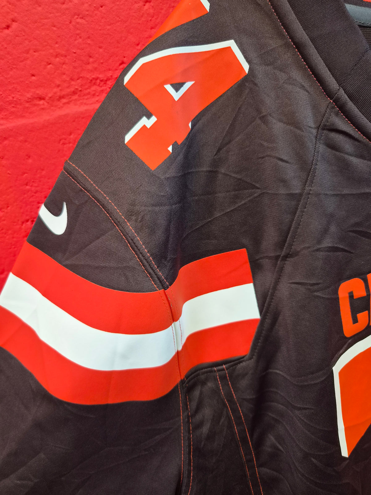 Nike Cleveland Browns NFL Jersey, #74 Erving, Brown, Size XL