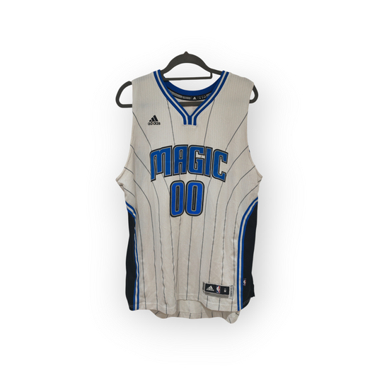 Adidas Orlando Magic NBA Jersey, #00 Gordon, White, Size M+2 Length