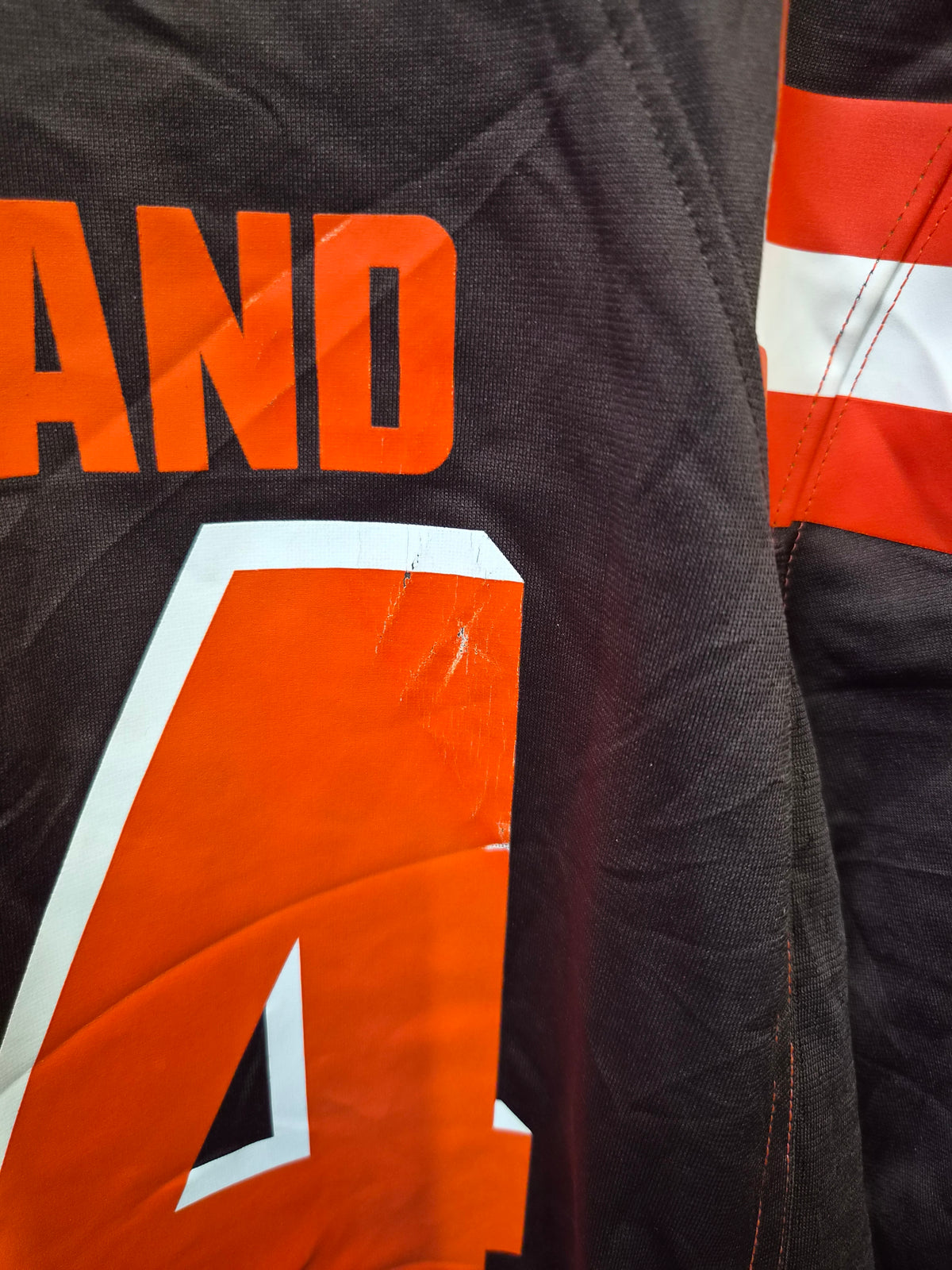 Nike Cleveland Browns NFL Jersey, #74 Erving, Brown, Size XL