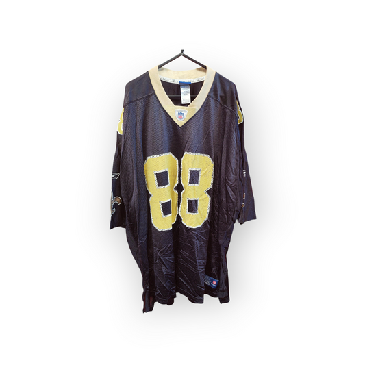 Reebok New Orleans Saints NFL Jersey, #88 Shockey, Black, Size 4XL