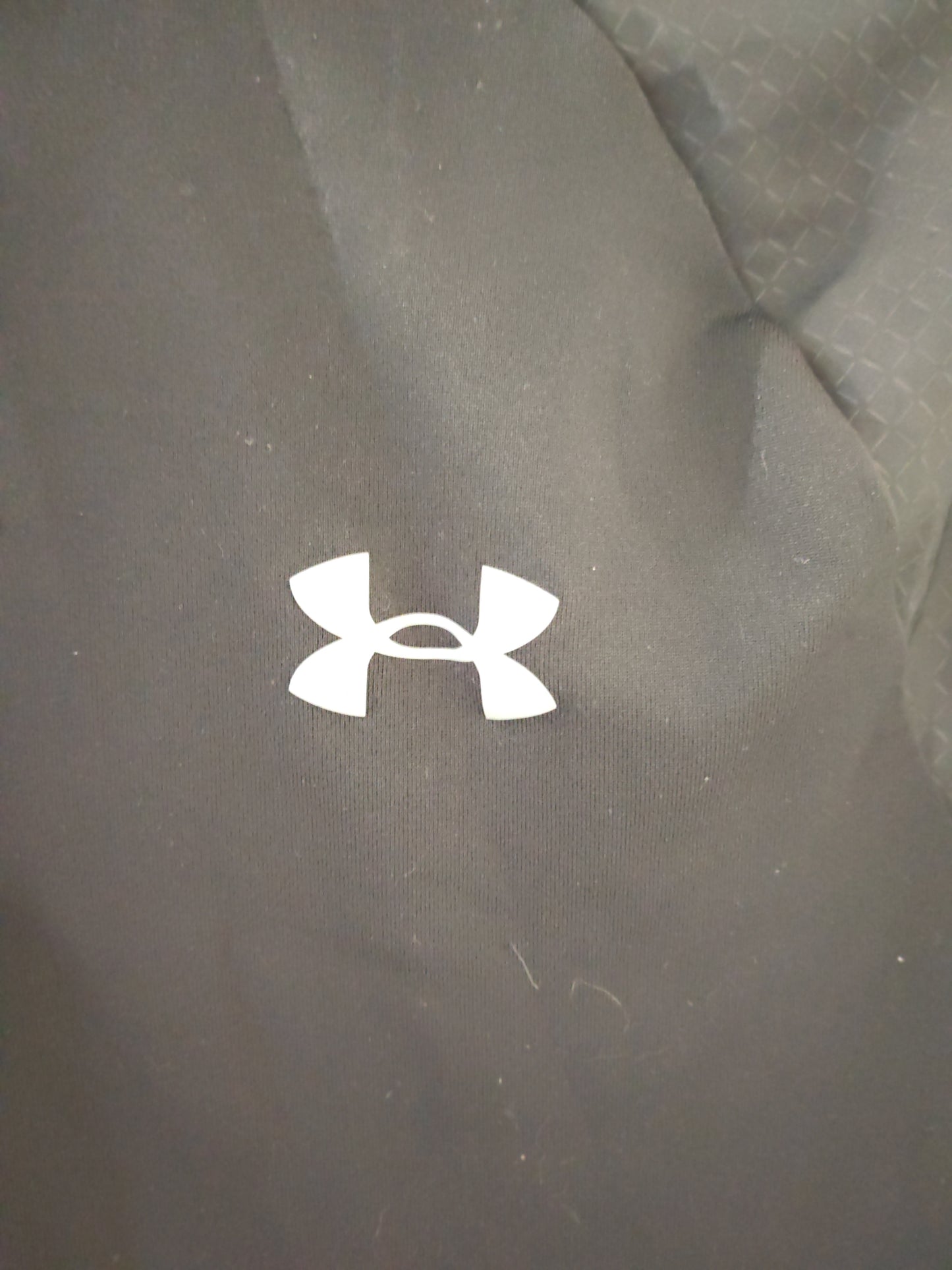 Under Armour 1/4 Zip Long Sleeve Lightweight Training Top, Black, Size Small