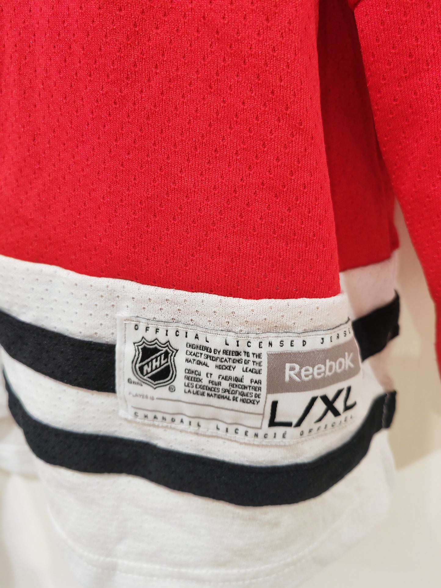Youth Reebok Chicago Blackhawks NHL Jersey, #72 Panarin, Red, Size YL/XL
