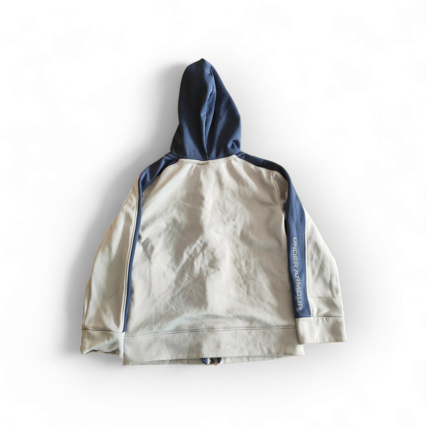 Youth Under Armour Full Zip Hoodie, Grey, Size 4-5 Years