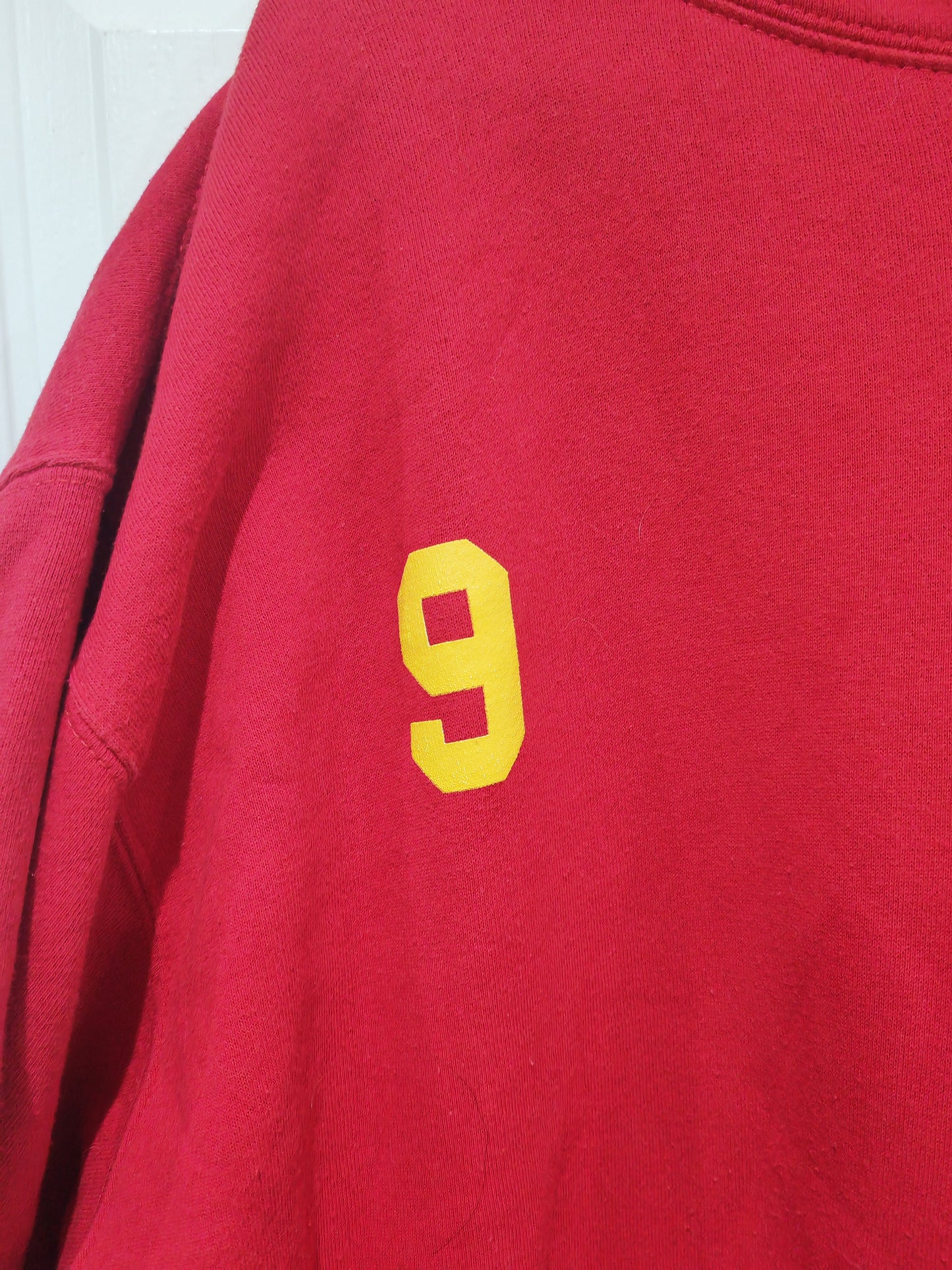 Juju Smith Schuster 'Team JuJu' NFL Pullover Hoodie, Red, Size Large