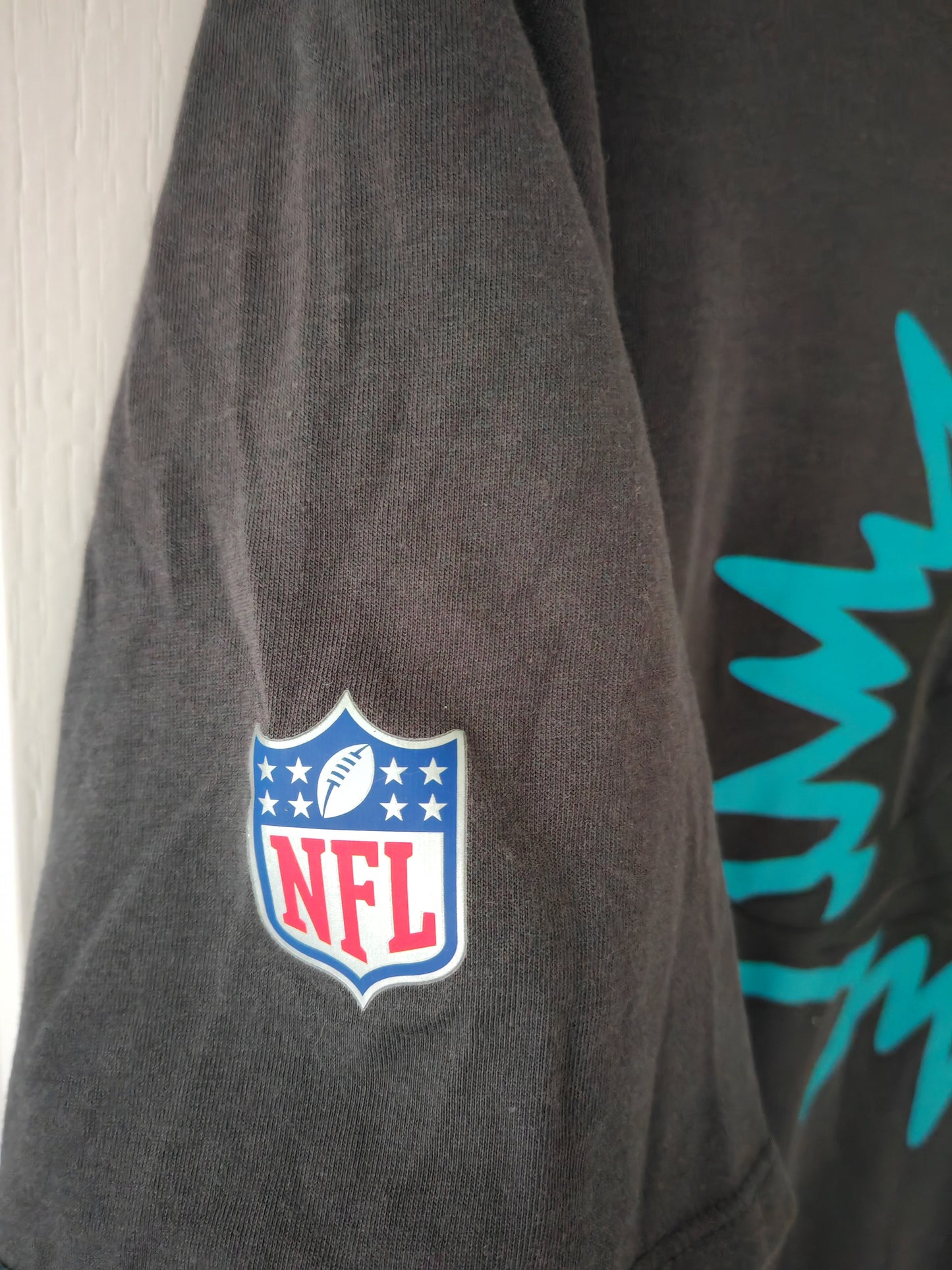 Nike Miami Dolphins NFL Short Sleeve T Shirt, Grey/Black, Size Medium