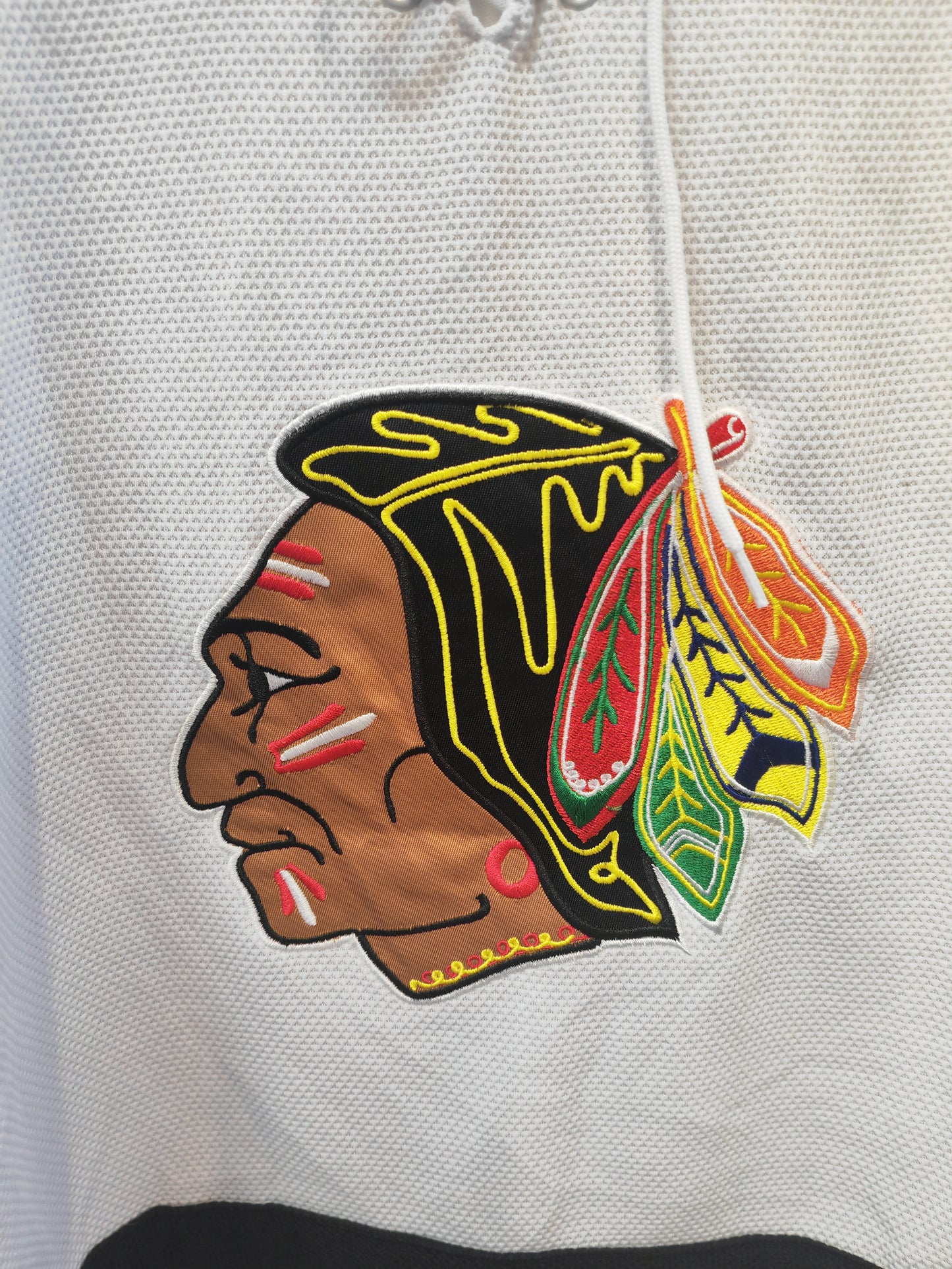 Youth Reebok Chicago Blackhawks NHL Jersey, #88 Kane, White, Size YL/XL