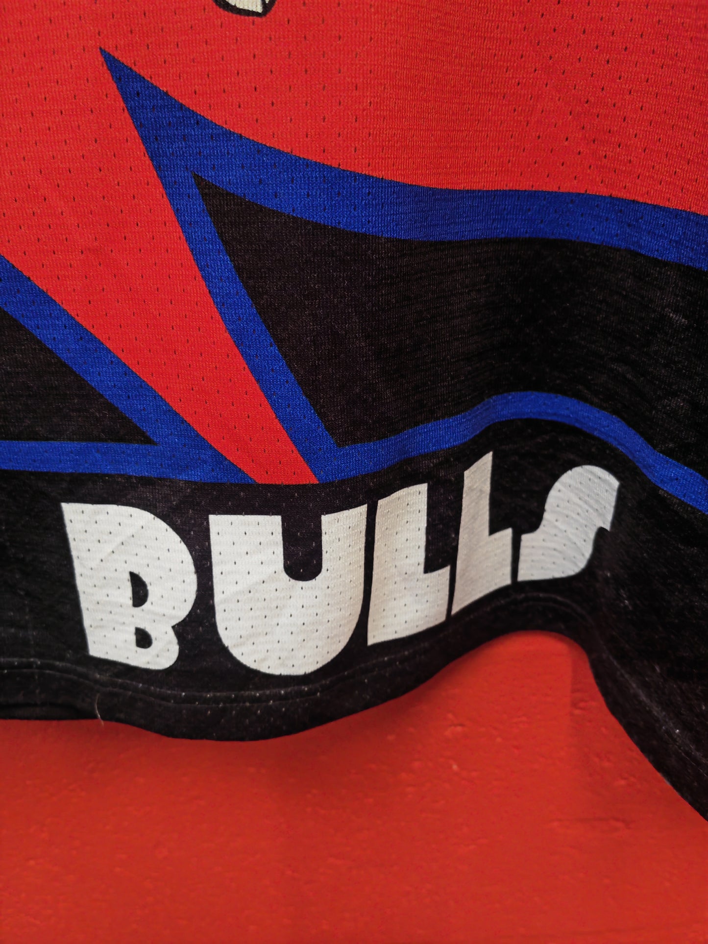 Ace Jerseys Smithtown Bulls Roller Hockey Jersey, White/Red, Size Medium